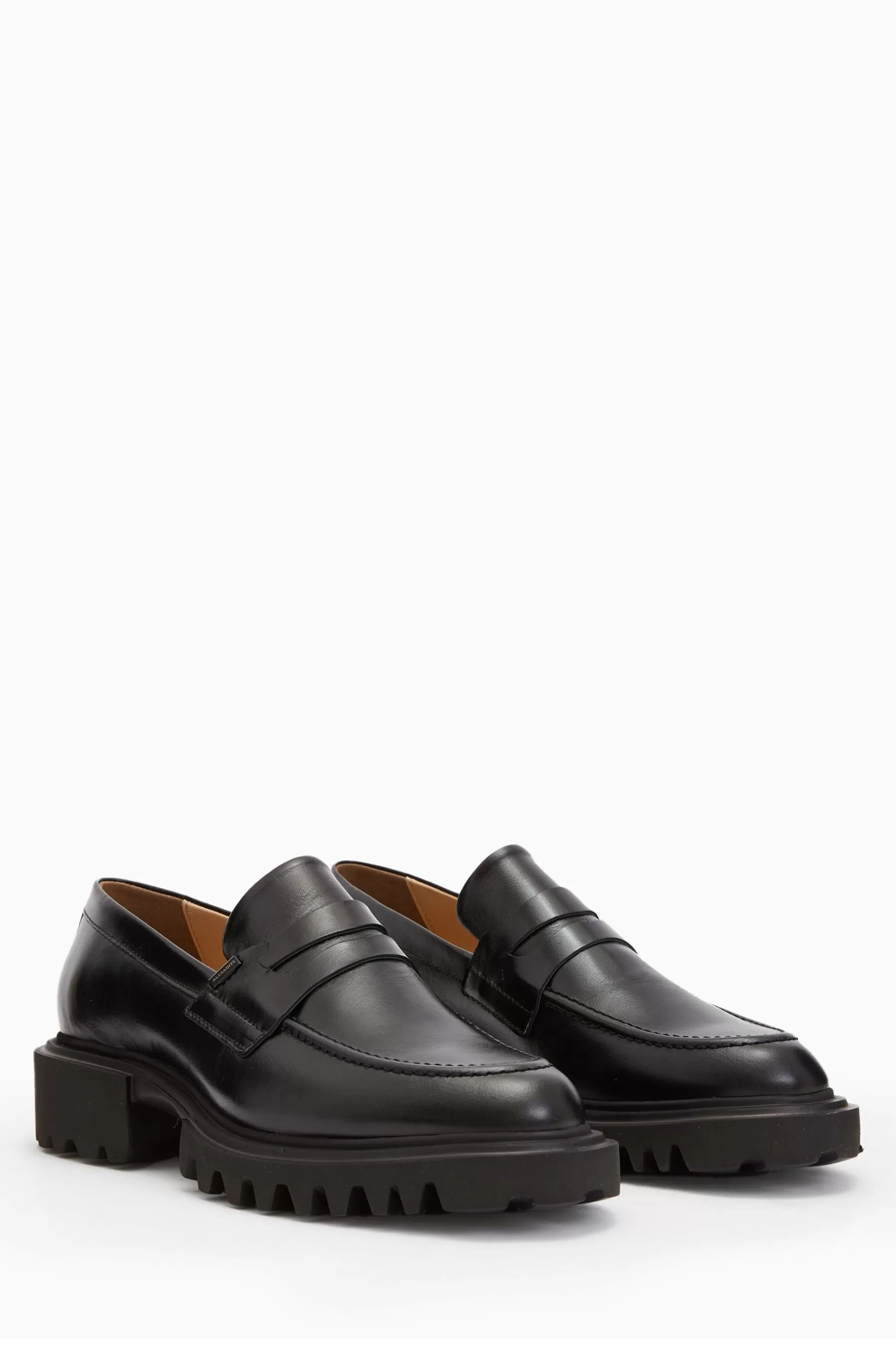 All Saints Flat-Allsaints Lola Loafers Black