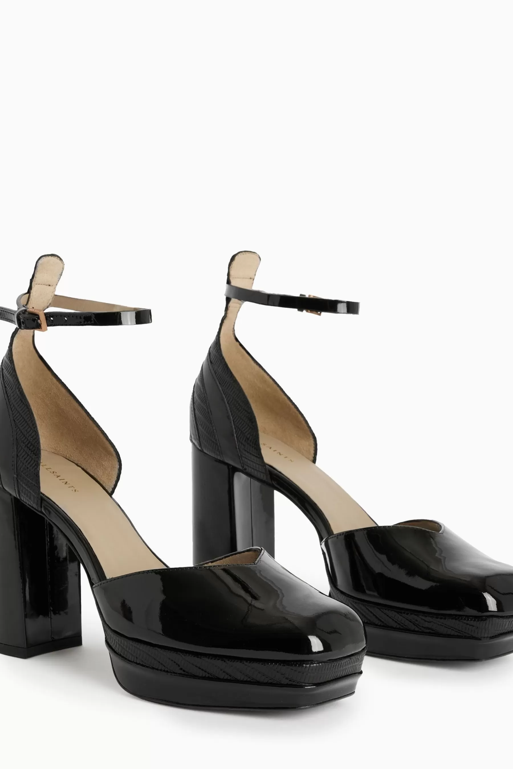 All Saints Heels | Allsaints Tiffany Platform Heels Black