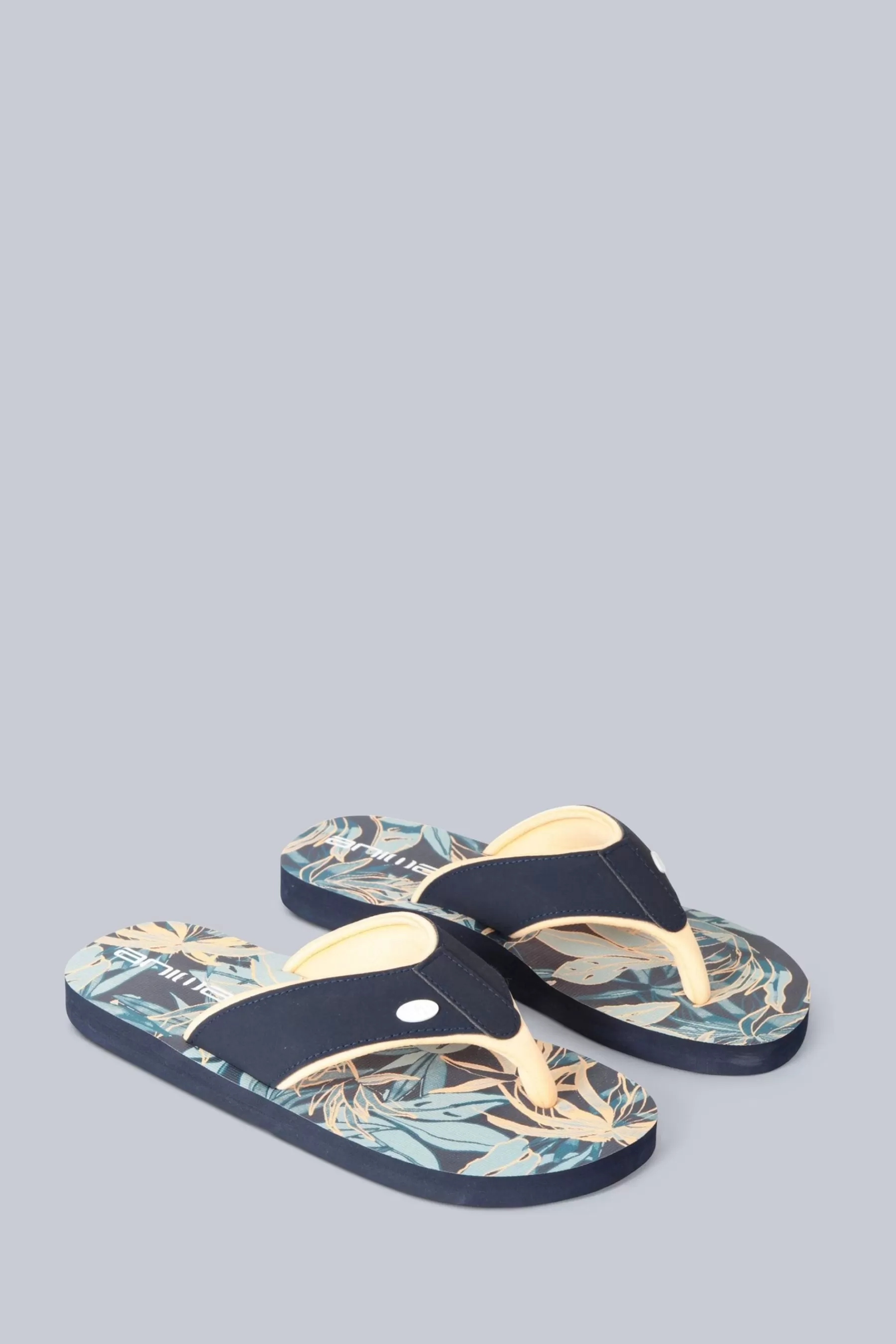 Animal Sandals- Swish Womens Recycled Flip Flops Blue