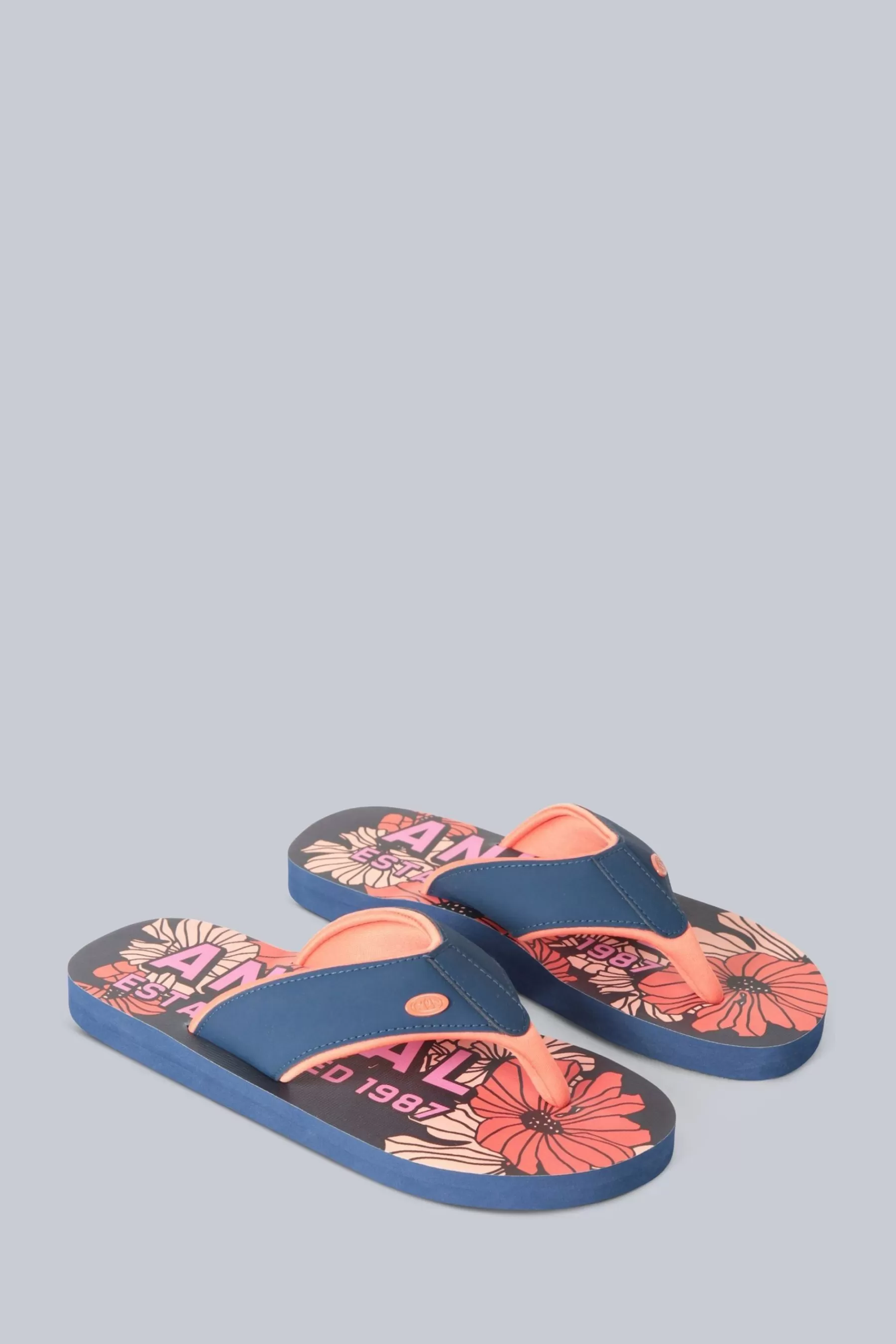 Animal Sandals | Womens Swish Recycled Flip Flops Pink