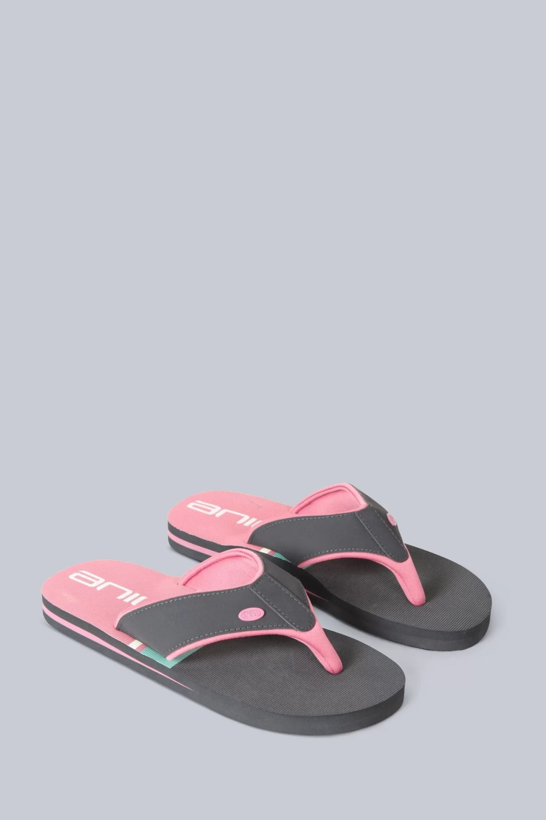 Animal Sandals | Womens Swish Recycled Flip-Flops Grey