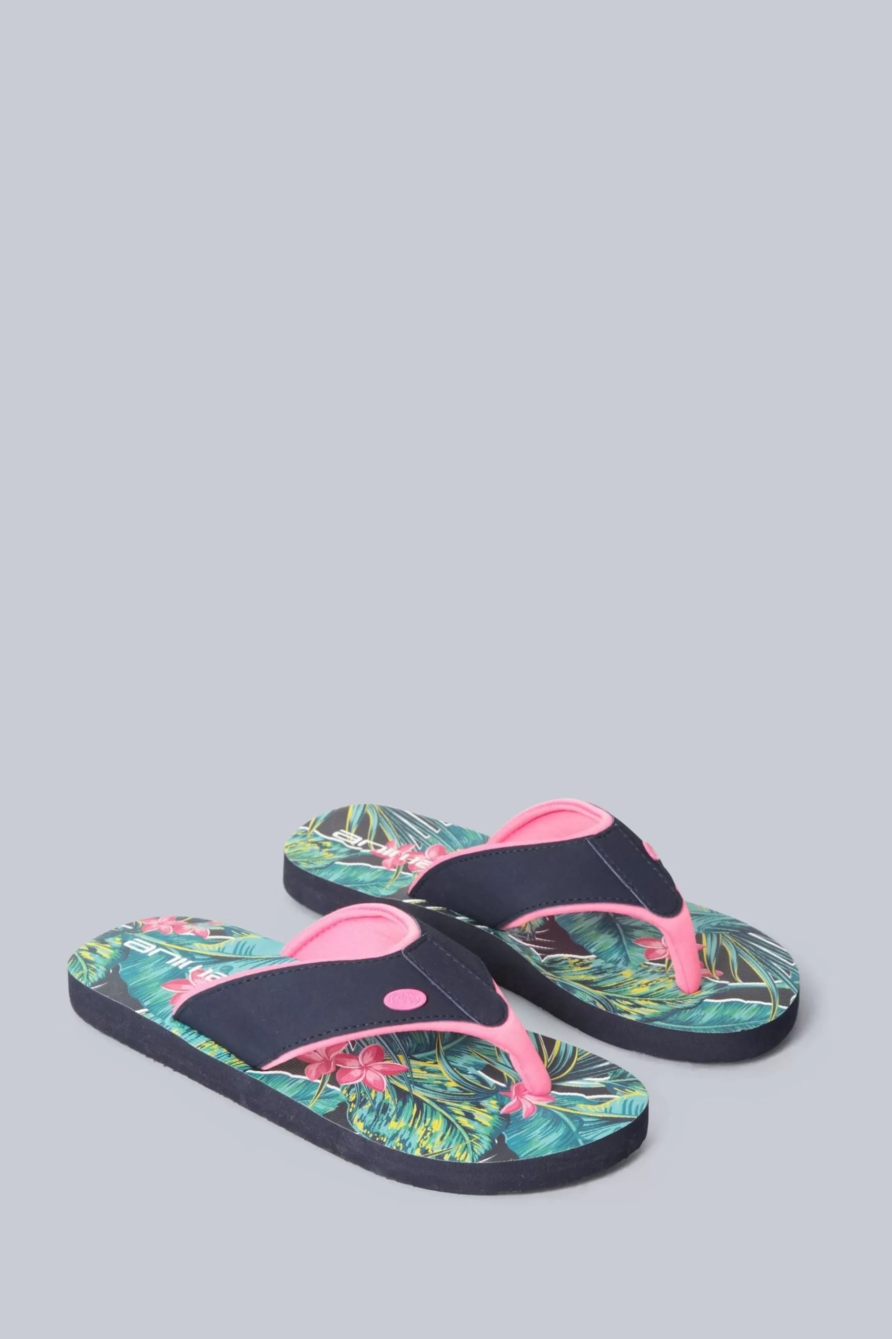 Animal Sandals- Womens Swish Recycled Flip-Flops Green