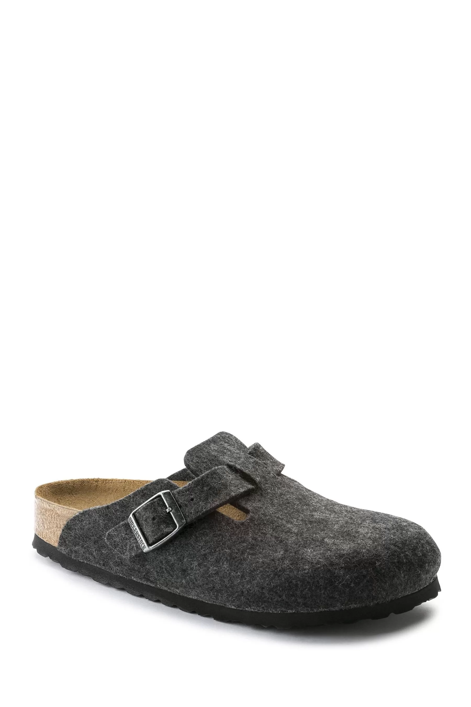 Birkenstock Flat- Boston Clogs Grey