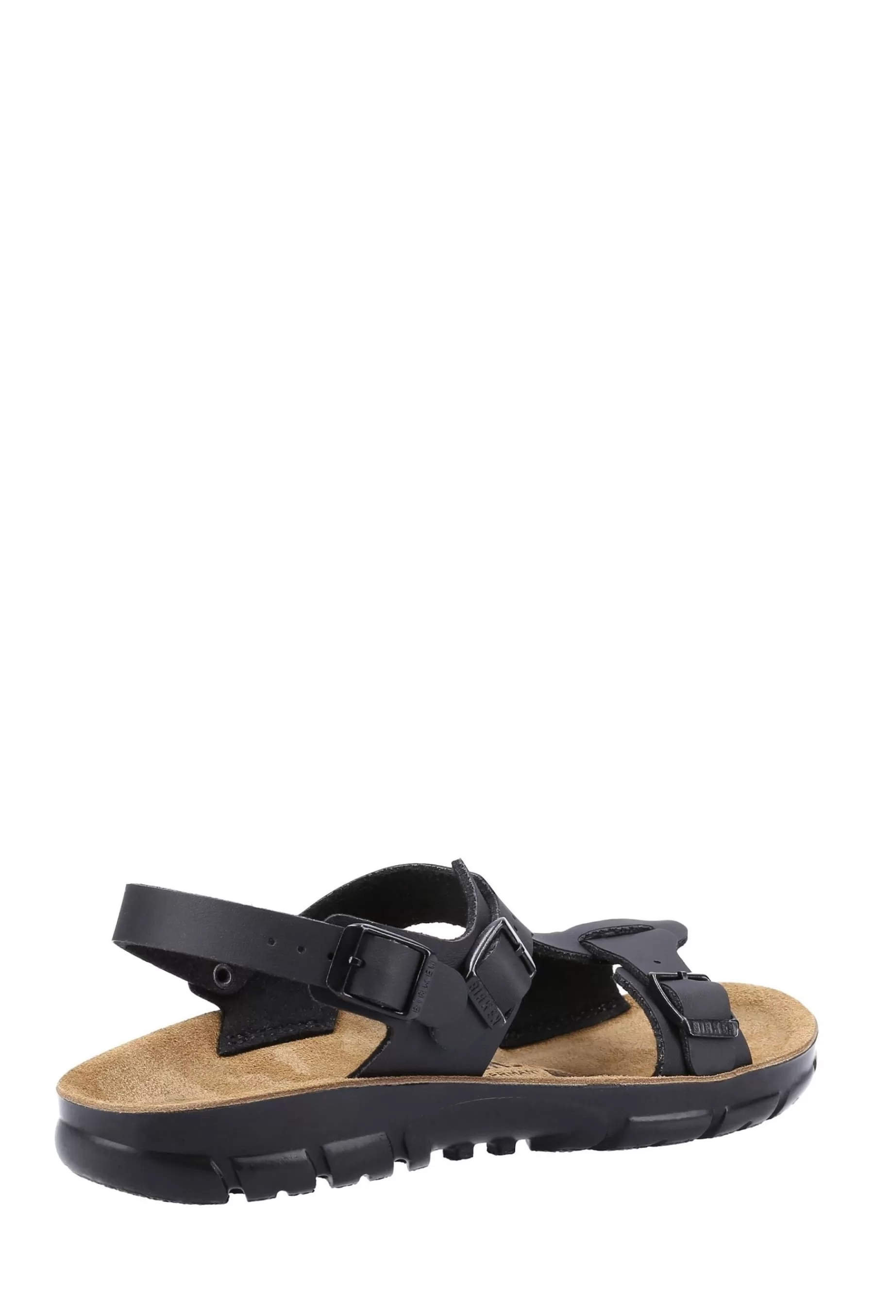 Birkenstock Sandals- Saragossa Birko-Flor Sandals Black