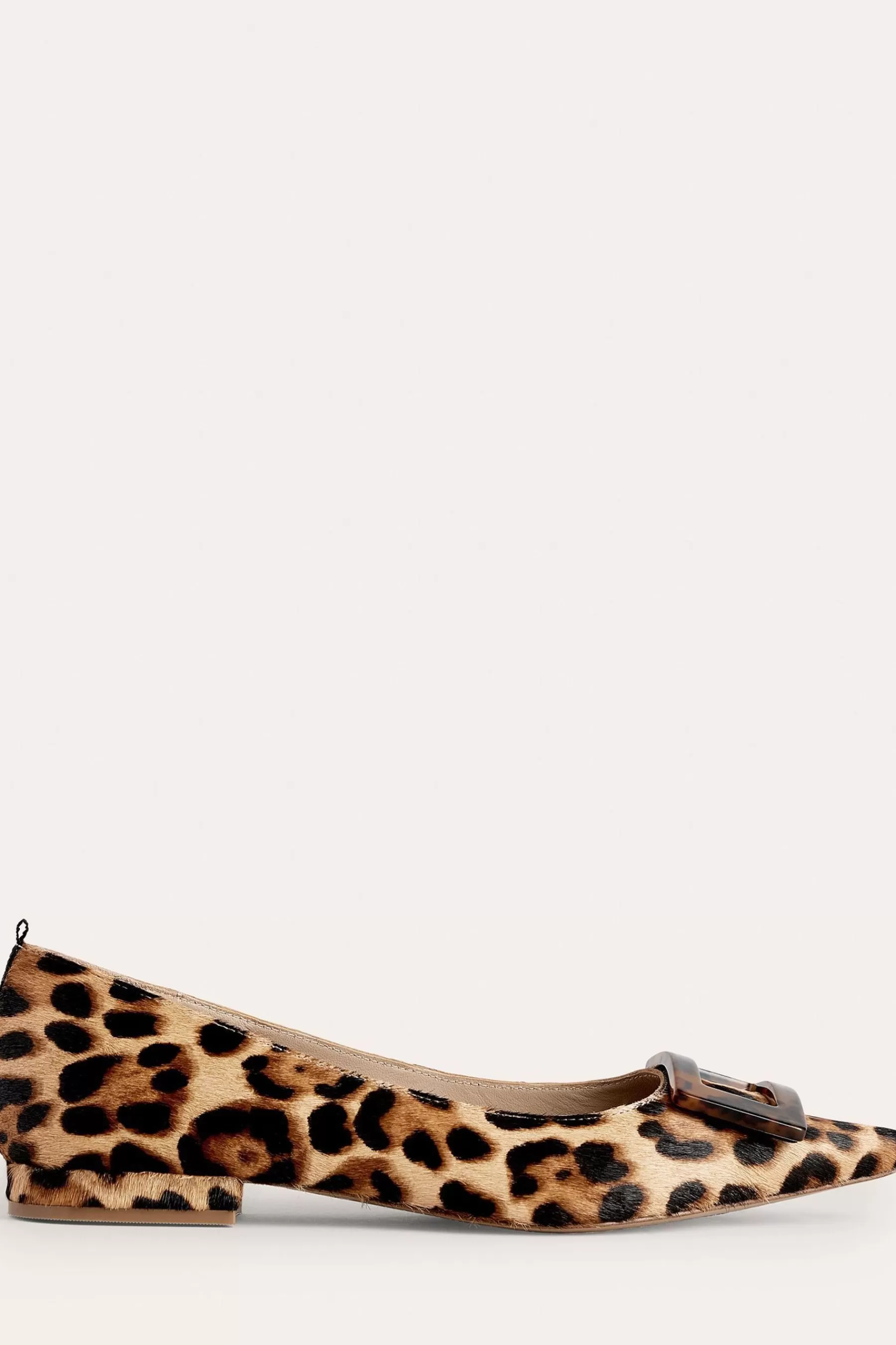 Boden Flat- Embellished Flat Point Shoes Animal