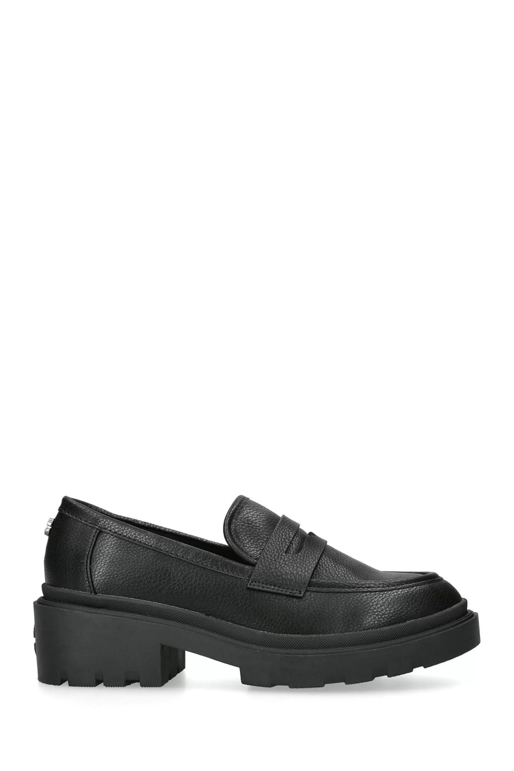 Carvela Flat- Boulder Loafers Black