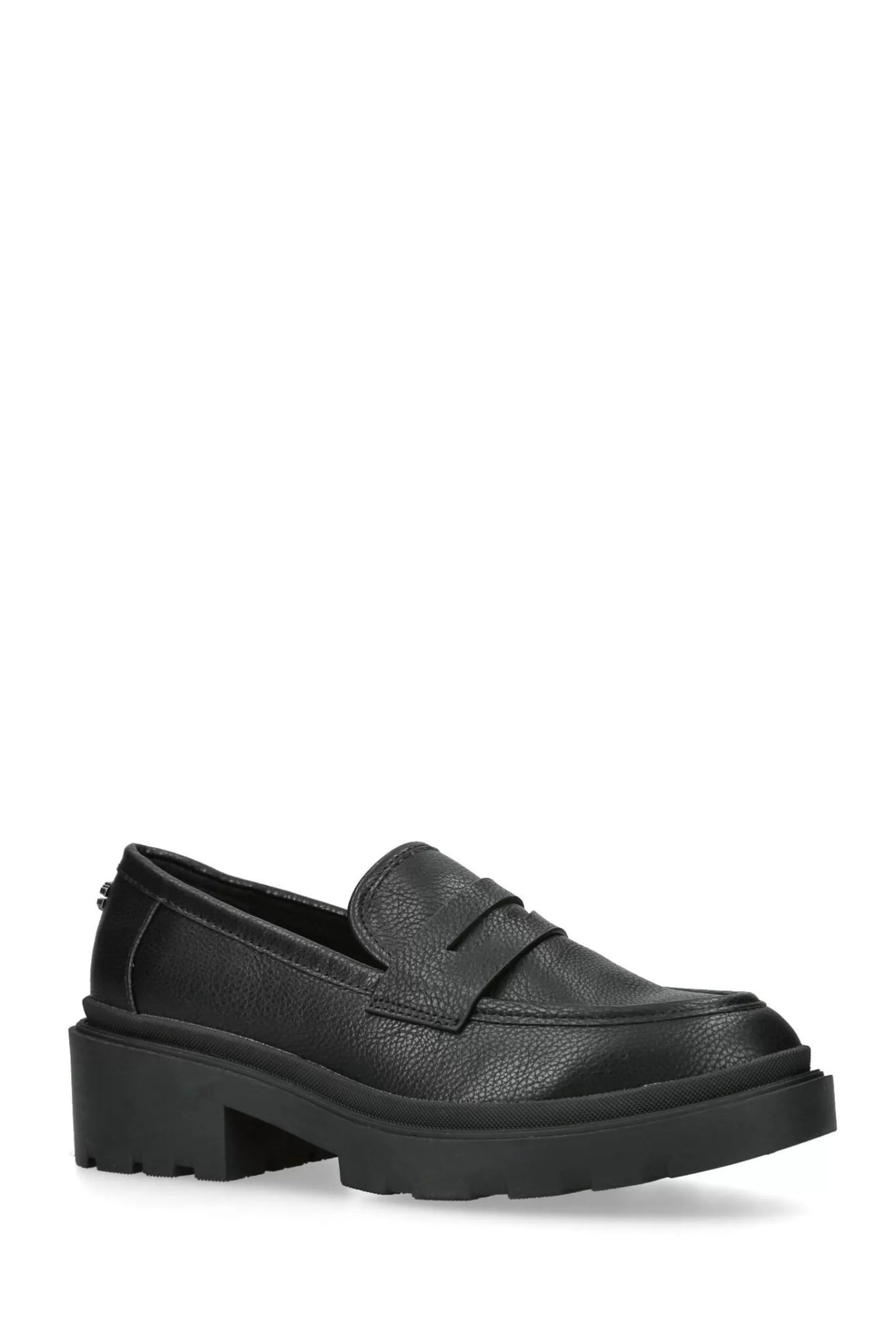 Carvela Flat- Boulder Loafers Black