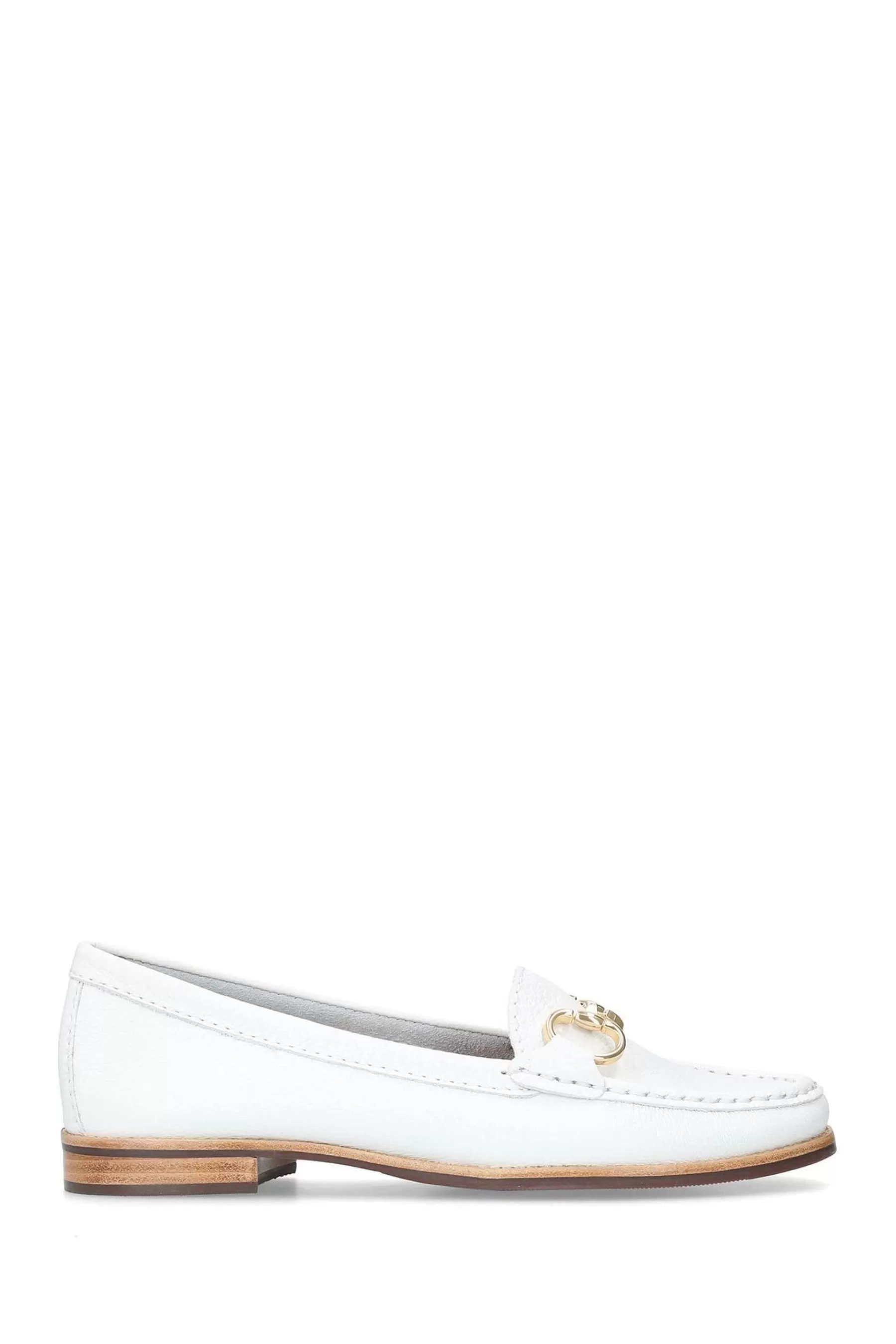 Carvela Comfort Flat- Click Shoes White