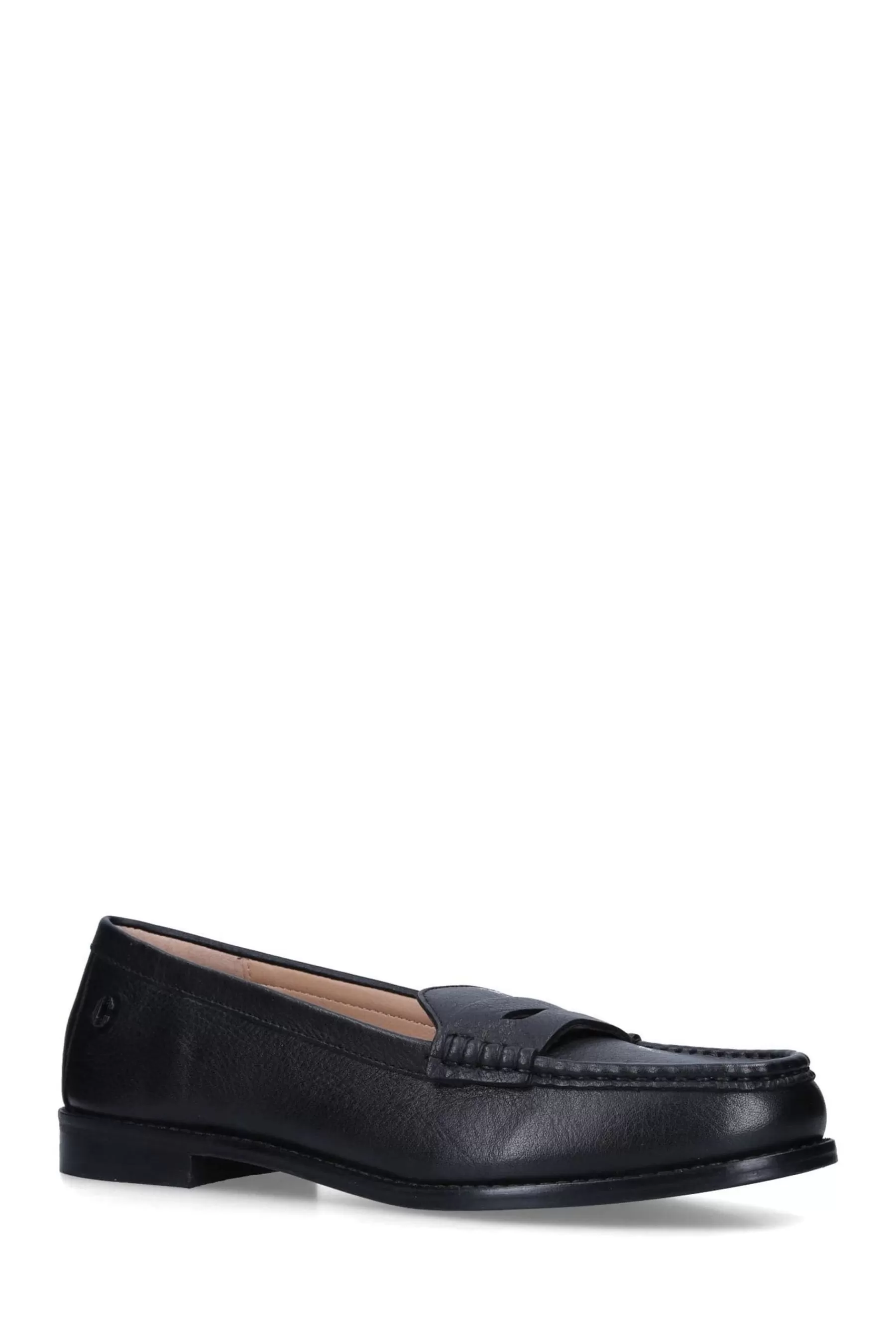 Carvela Comfort Flat- Crackle Shoes Black