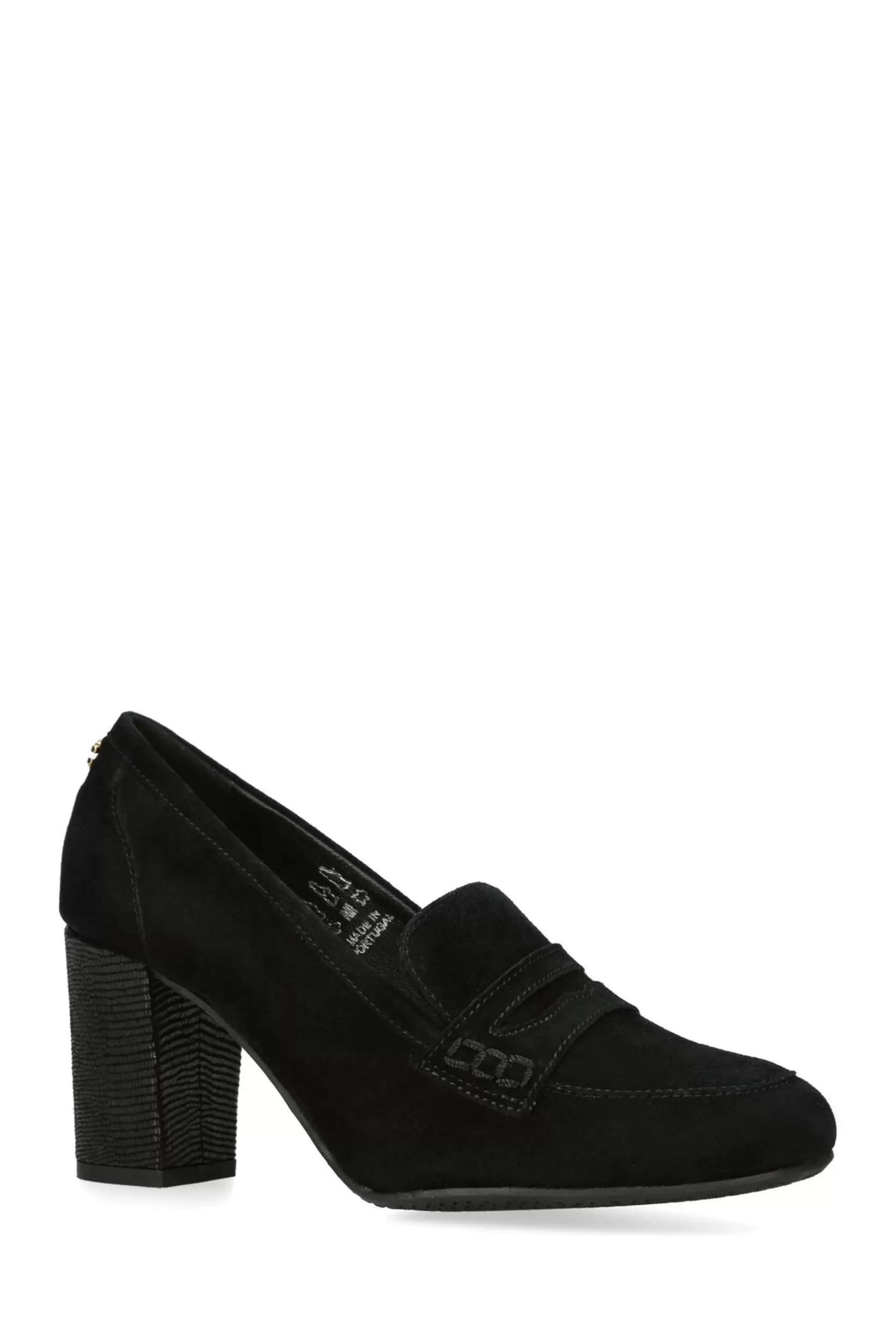 Carvela Comfort Heels | Reign Loafer Shoes Black