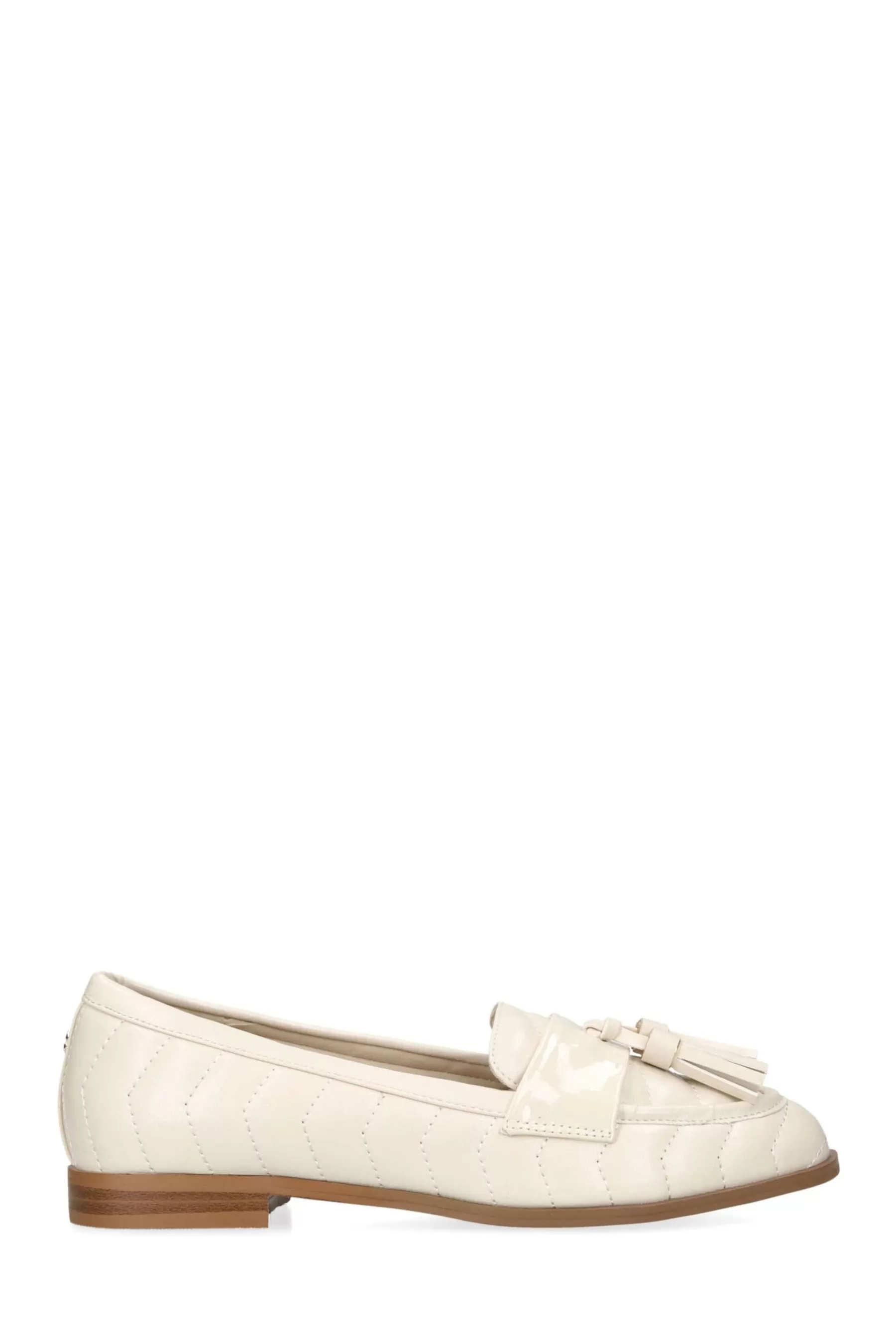 Carvela Flat- Lara Loafer Shoes Cream