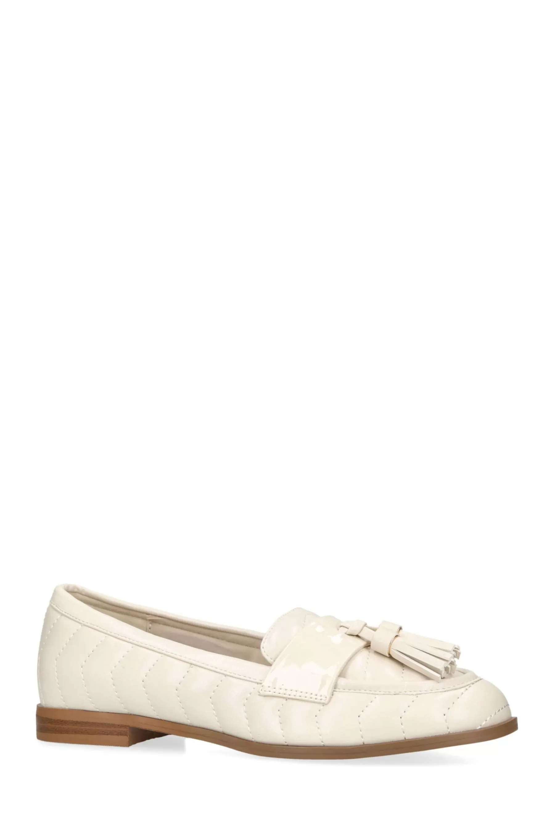 Carvela Flat- Lara Loafer Shoes Cream