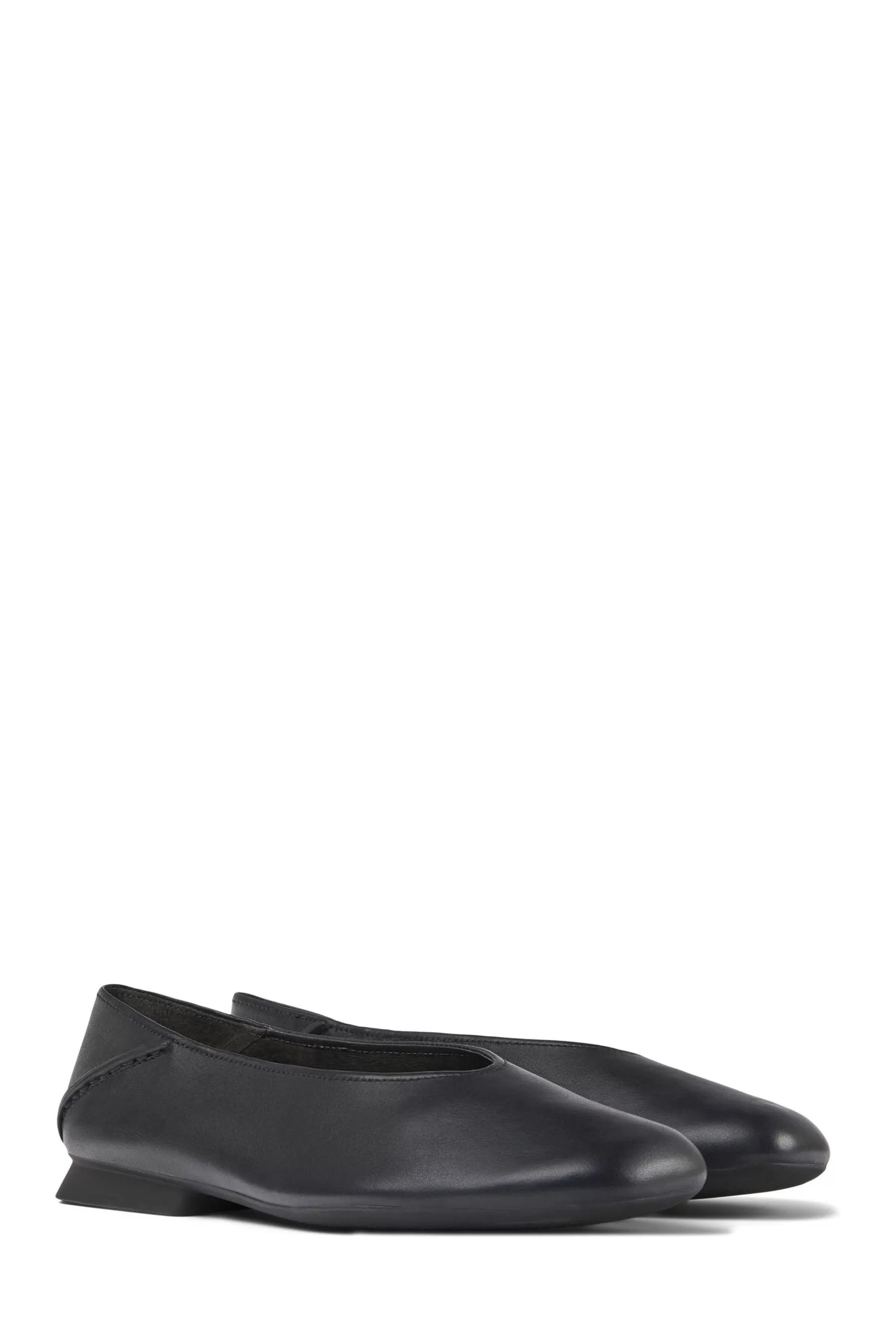 Camper Flat-Casi Myra Leather Women'S Ballerina Flats Black