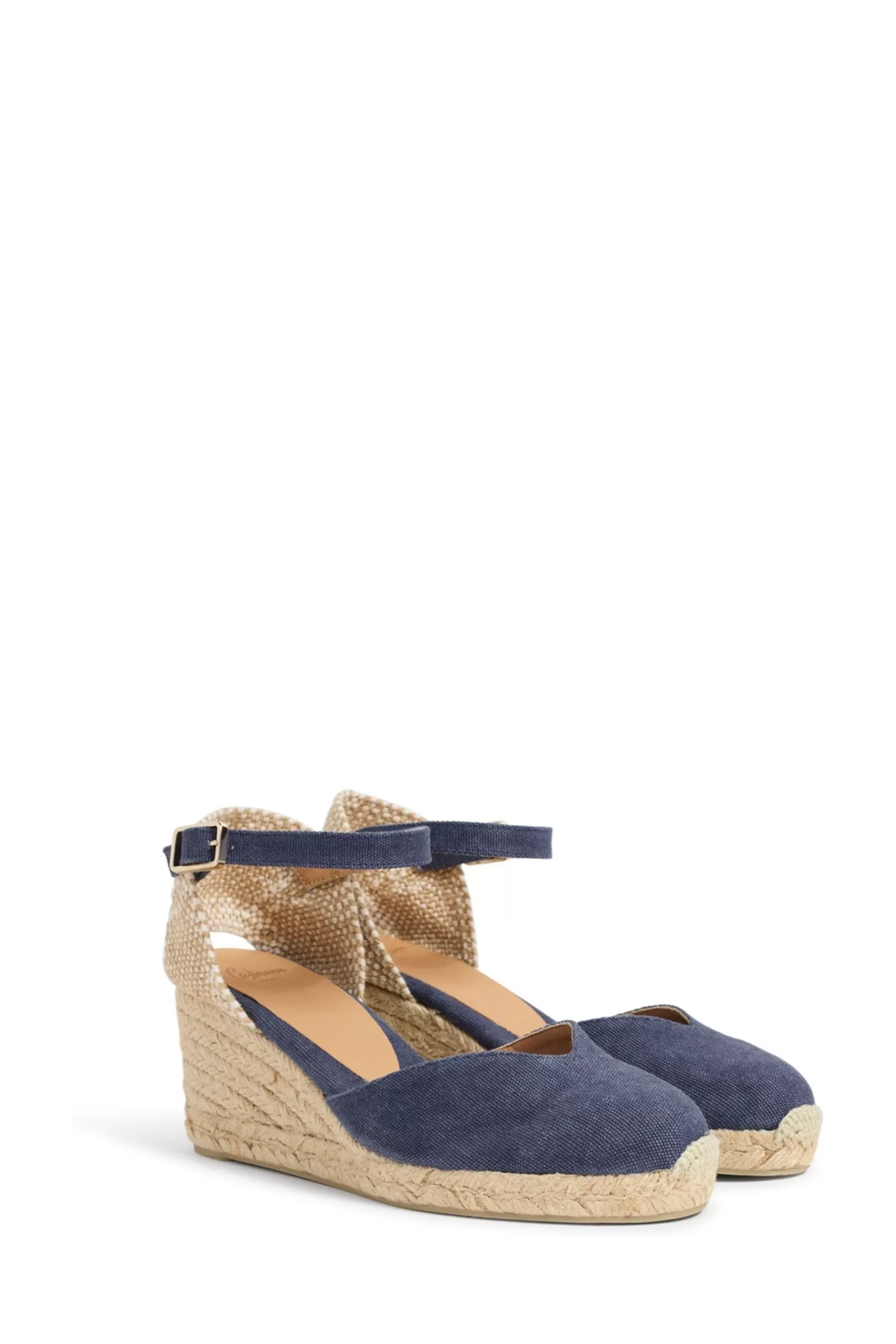 Castaner Sandals | Chiarta Espadrille Wedges Navy