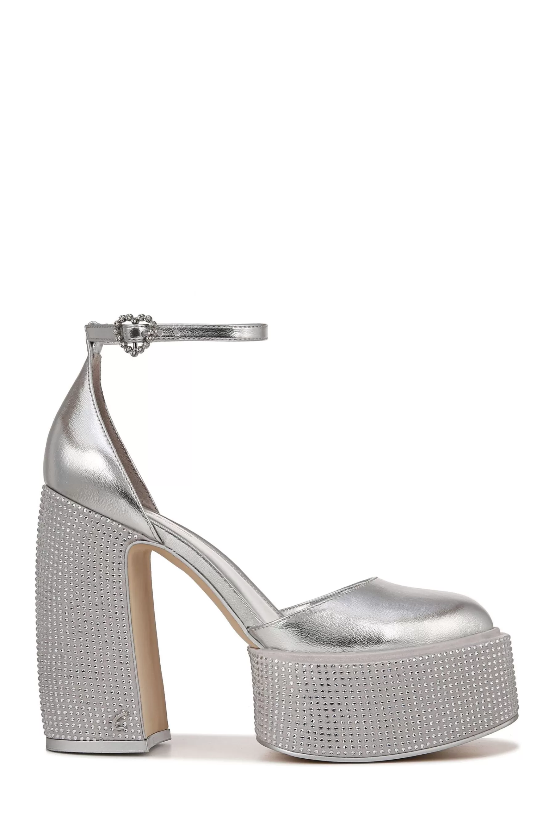 Circus NY Heels | Bailey Jewel Heeled Shoes Silver