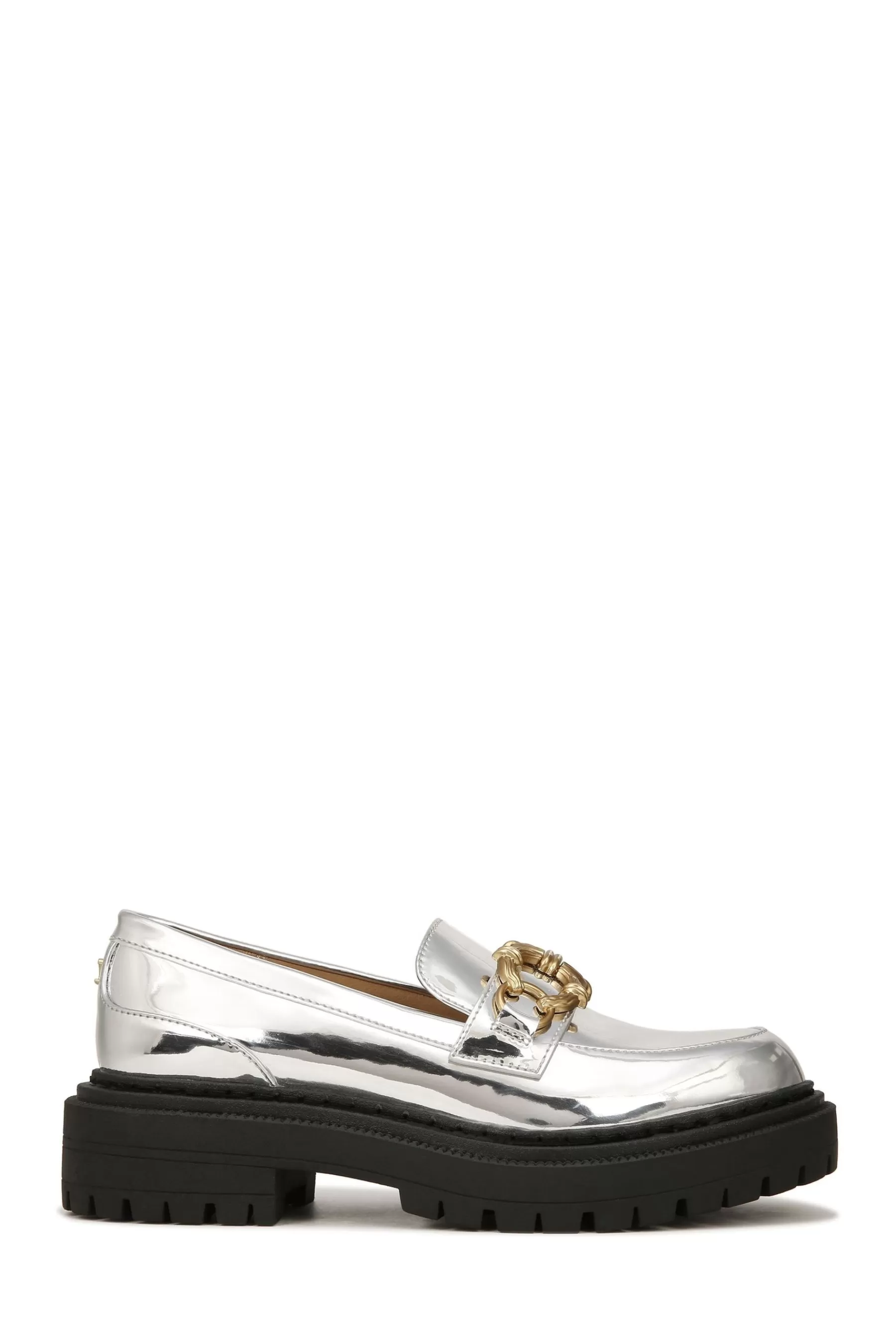 Circus NY Flat- Ella Loafers Silver