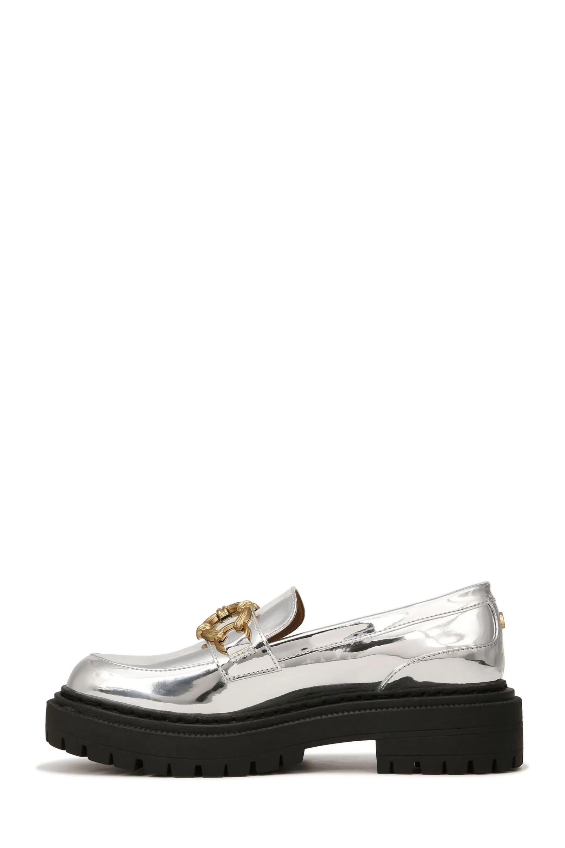 Circus NY Flat- Ella Loafers Silver