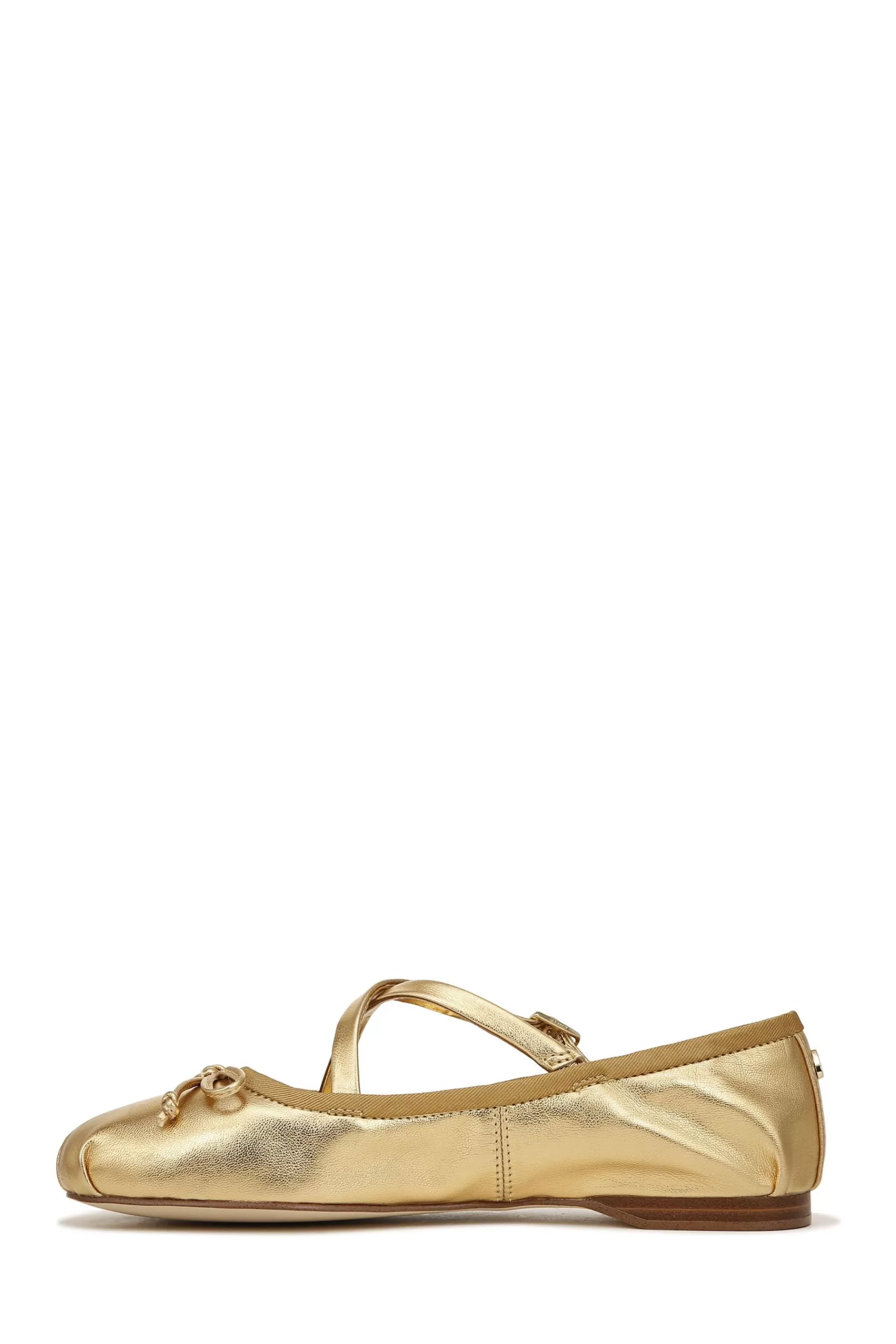 Circus NY Flat- Zuri Ballerina Shoes Gold