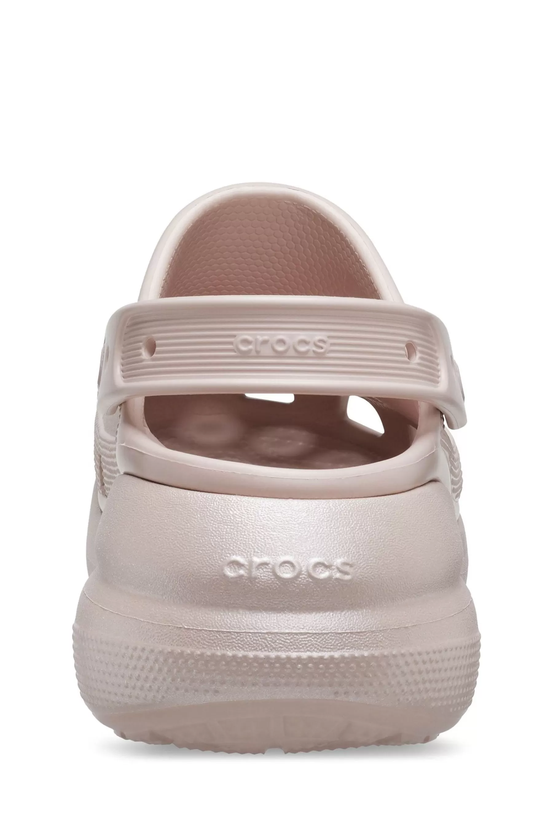 Crocs Heels- Classic Crush Clogs Pink