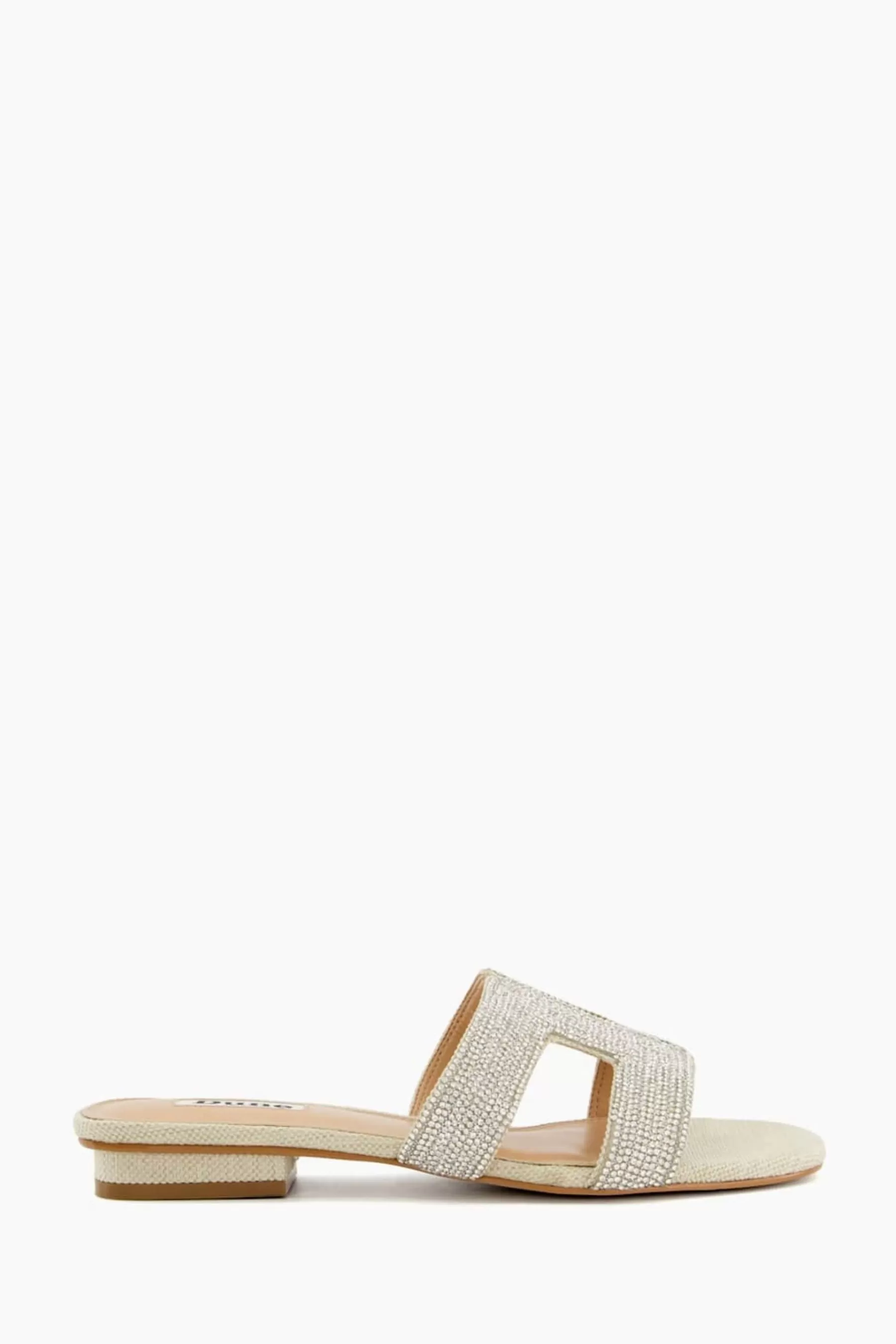 Dune London Sandals | Loupe Smart Slider Sandals Silver