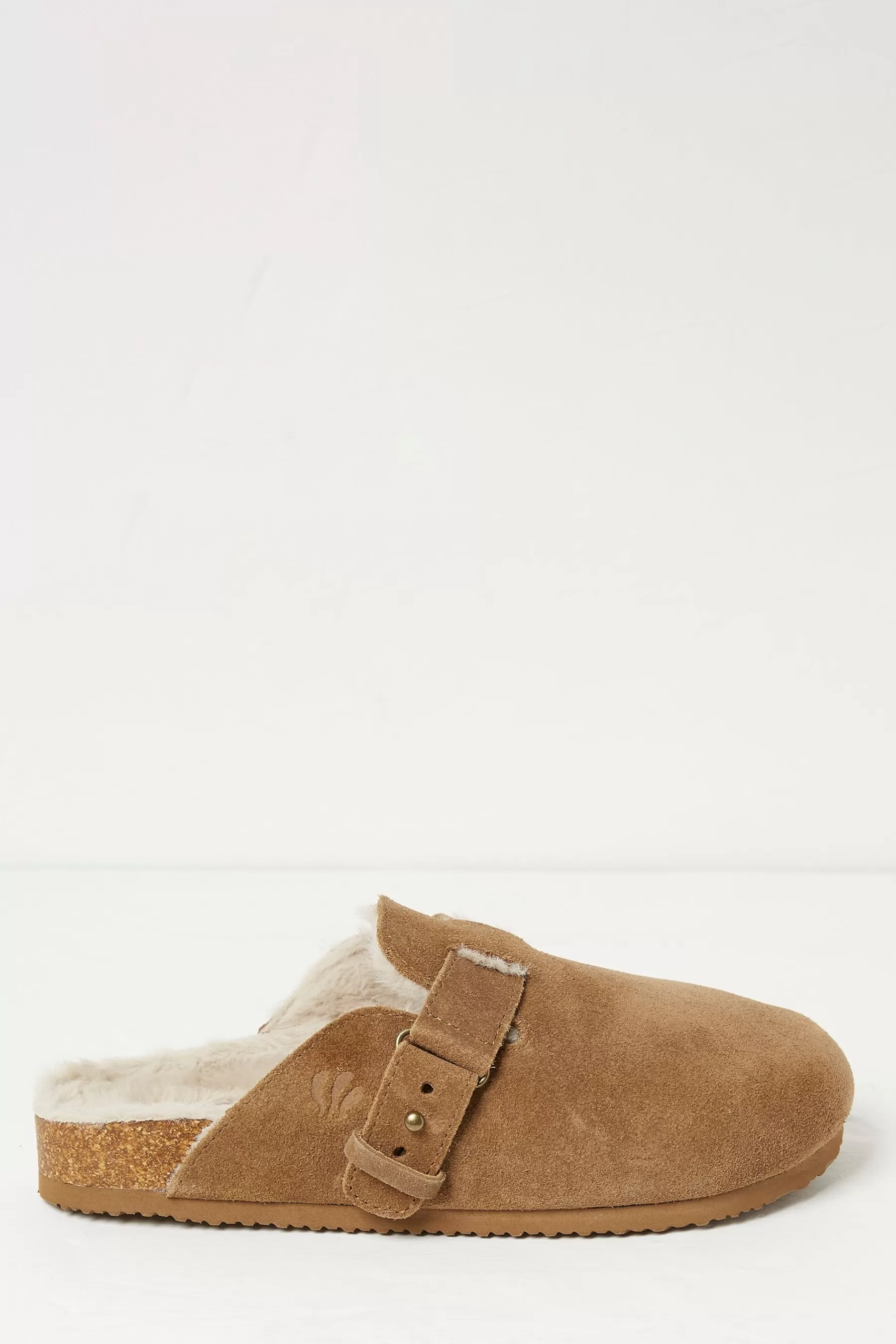 Fat Face Flat-Fatface Elsie House Shoes Brown