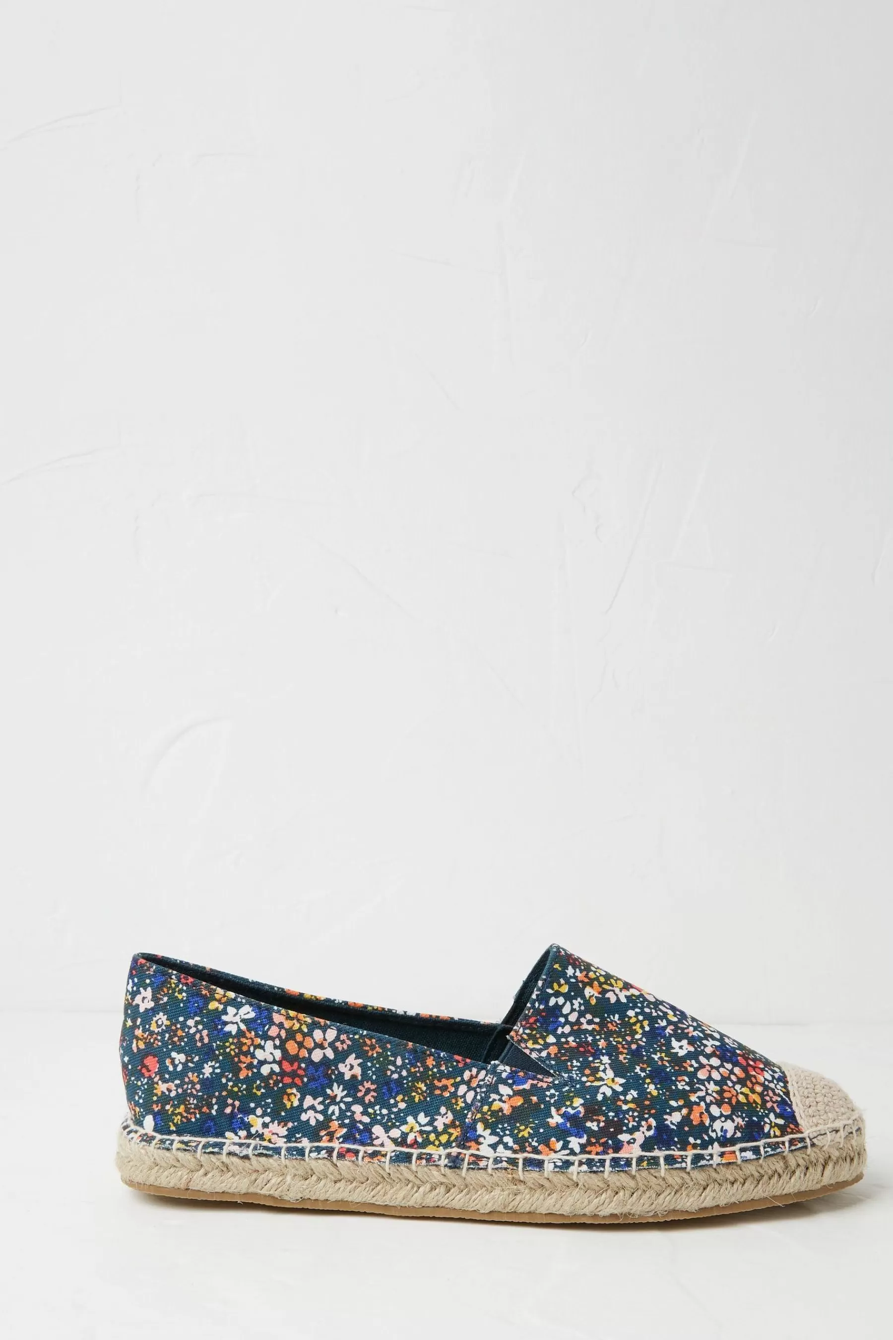 Fat Face Flat | Fatface Maggie Printed Espadrilles Blue