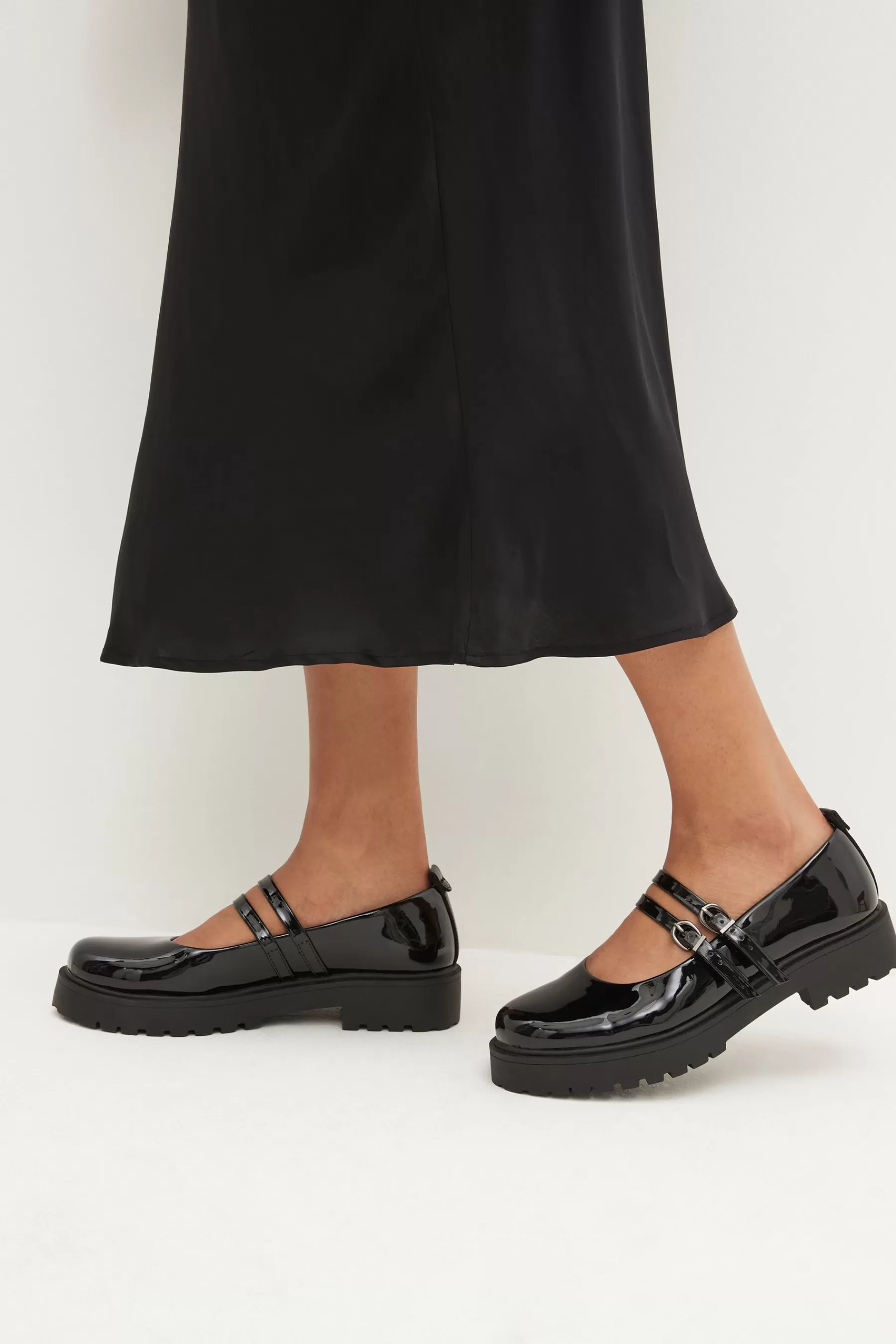 Next Flat-Forever Comfort® Chunky Mary Jane Shoes Black