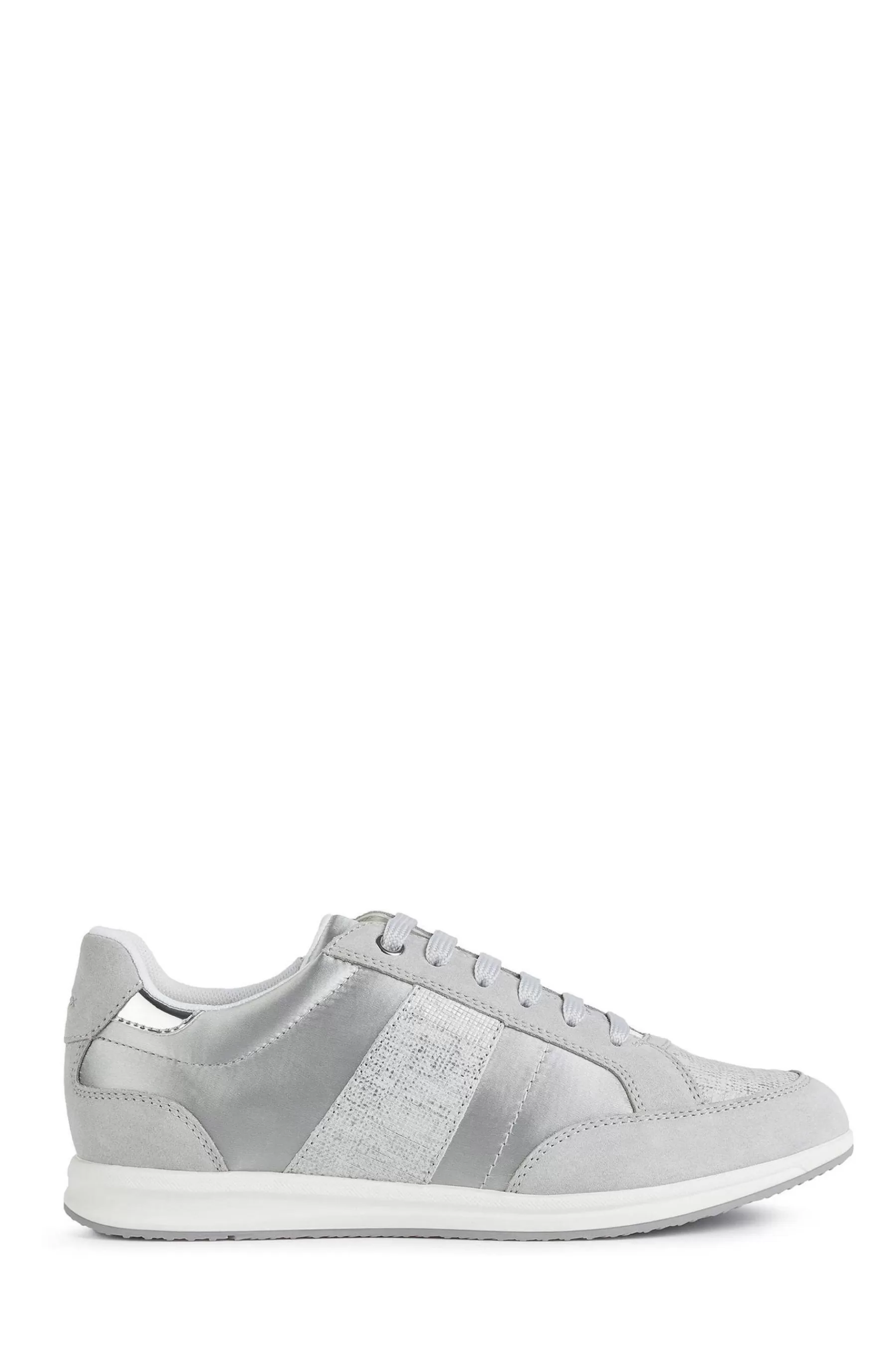 Geox Flat- Womens Avery Sneakers Grey