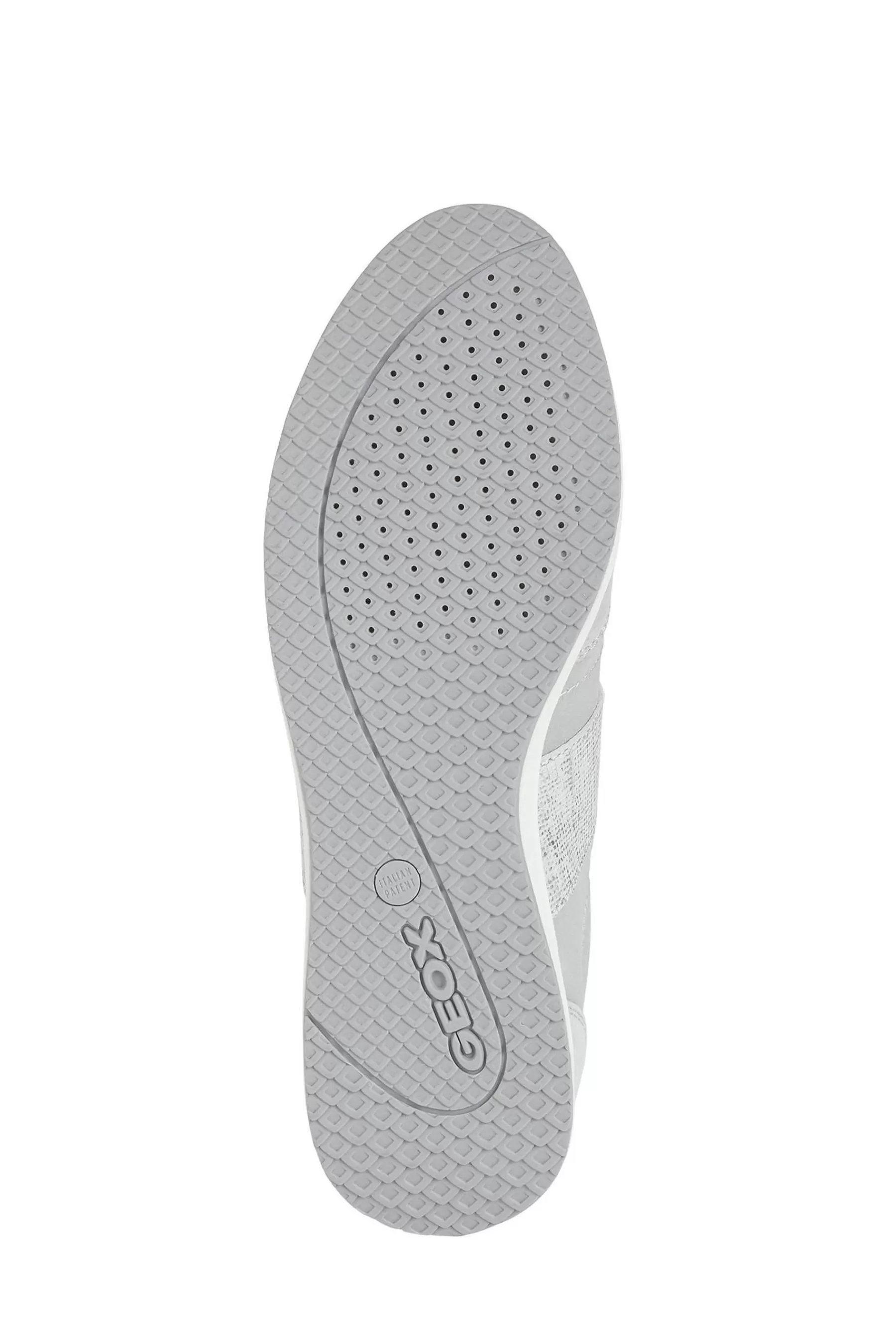 Geox Flat- Womens Avery Sneakers Grey