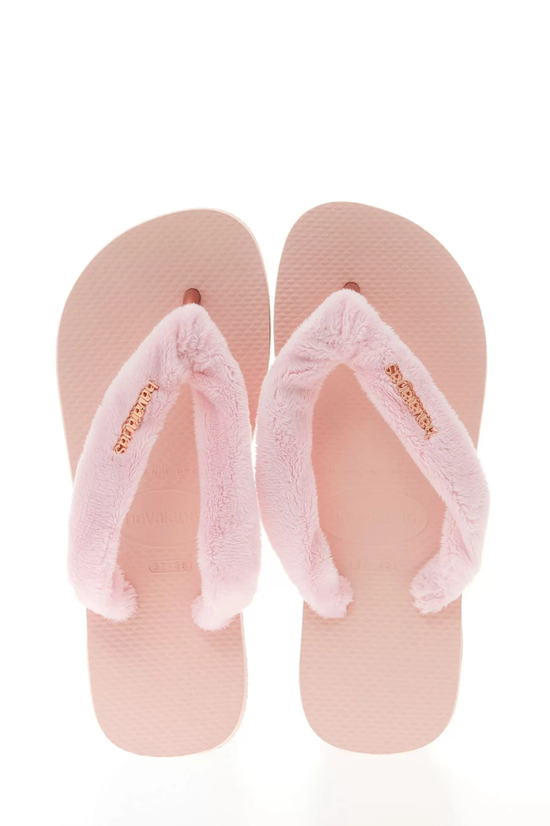 Havaianas Sandals | Fluffy Flip Flops Pink