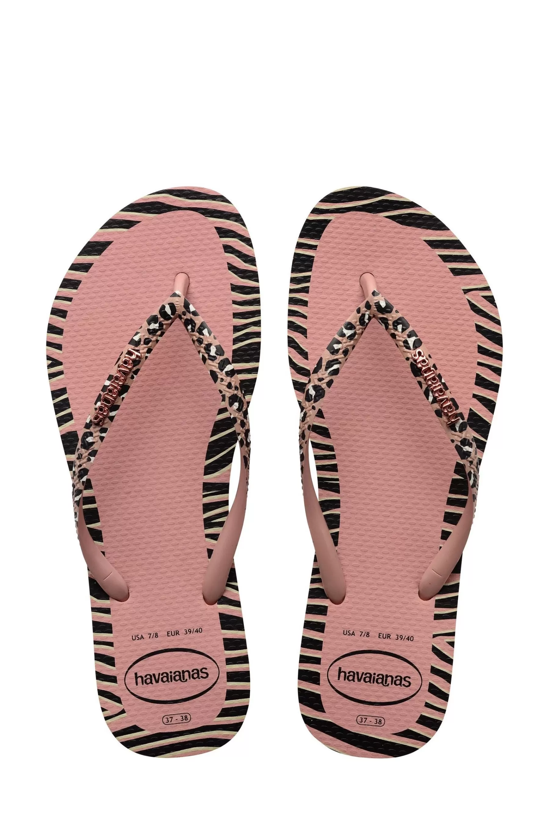 Havaianas Sandals- Print Slim S Fashion Sandals Animal