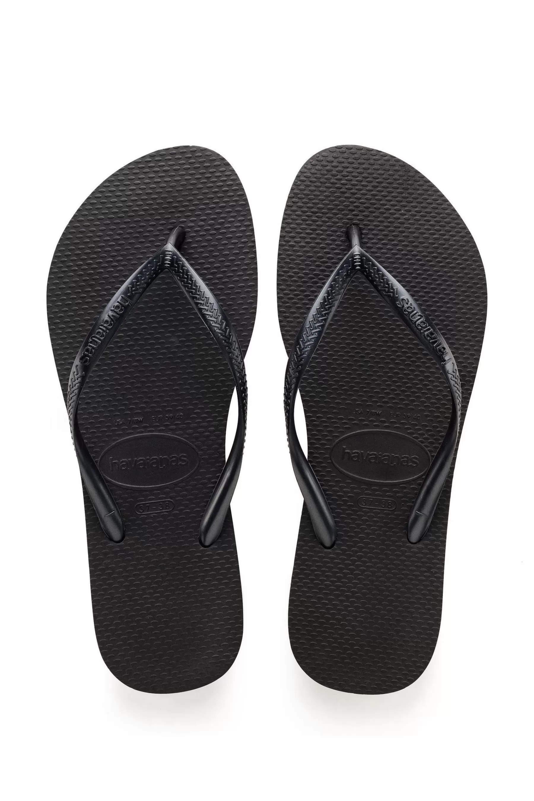 Havaianas Sandals | Slim Flip Flops Black