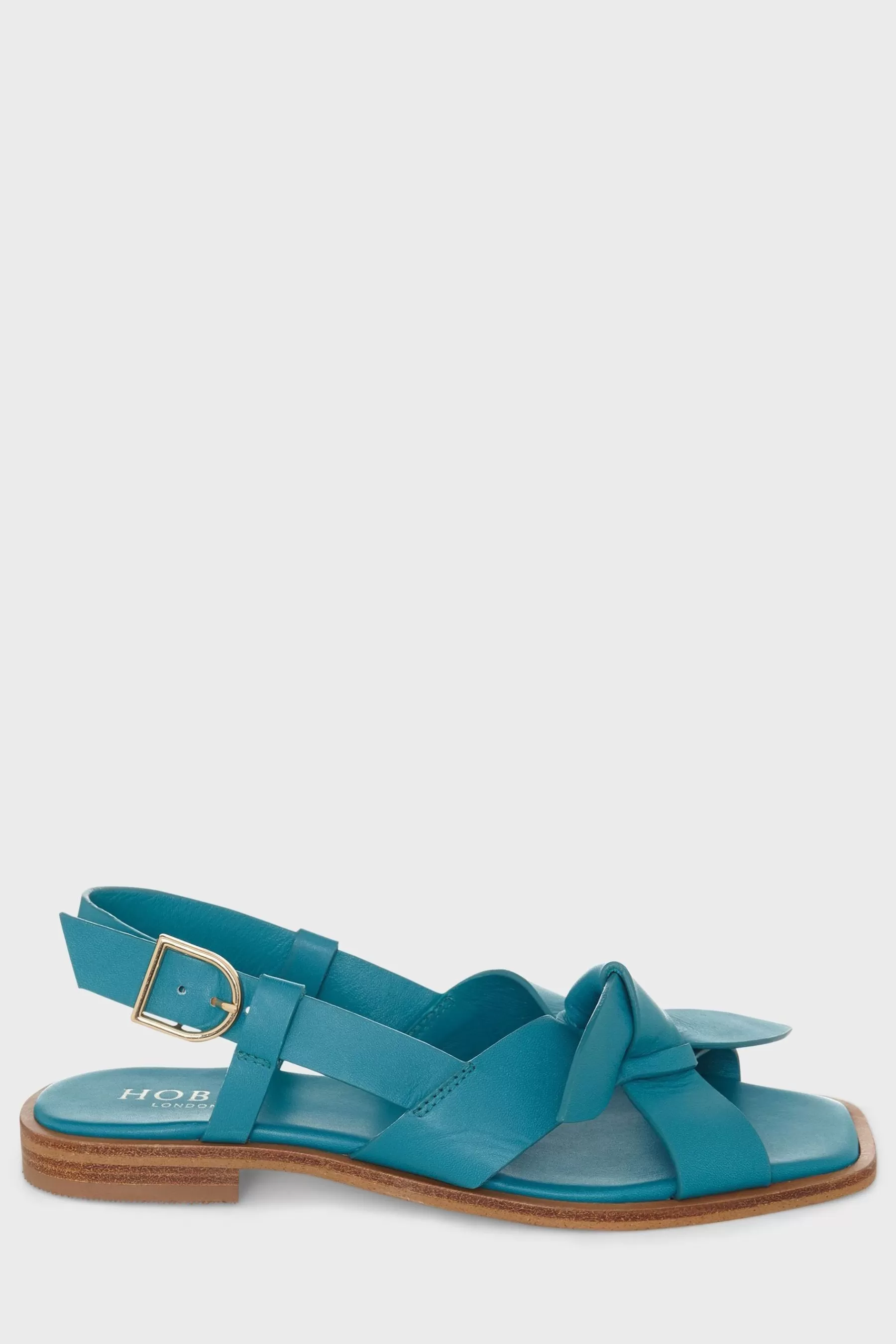 Hobbs Flat- Aubrey Sandals Green