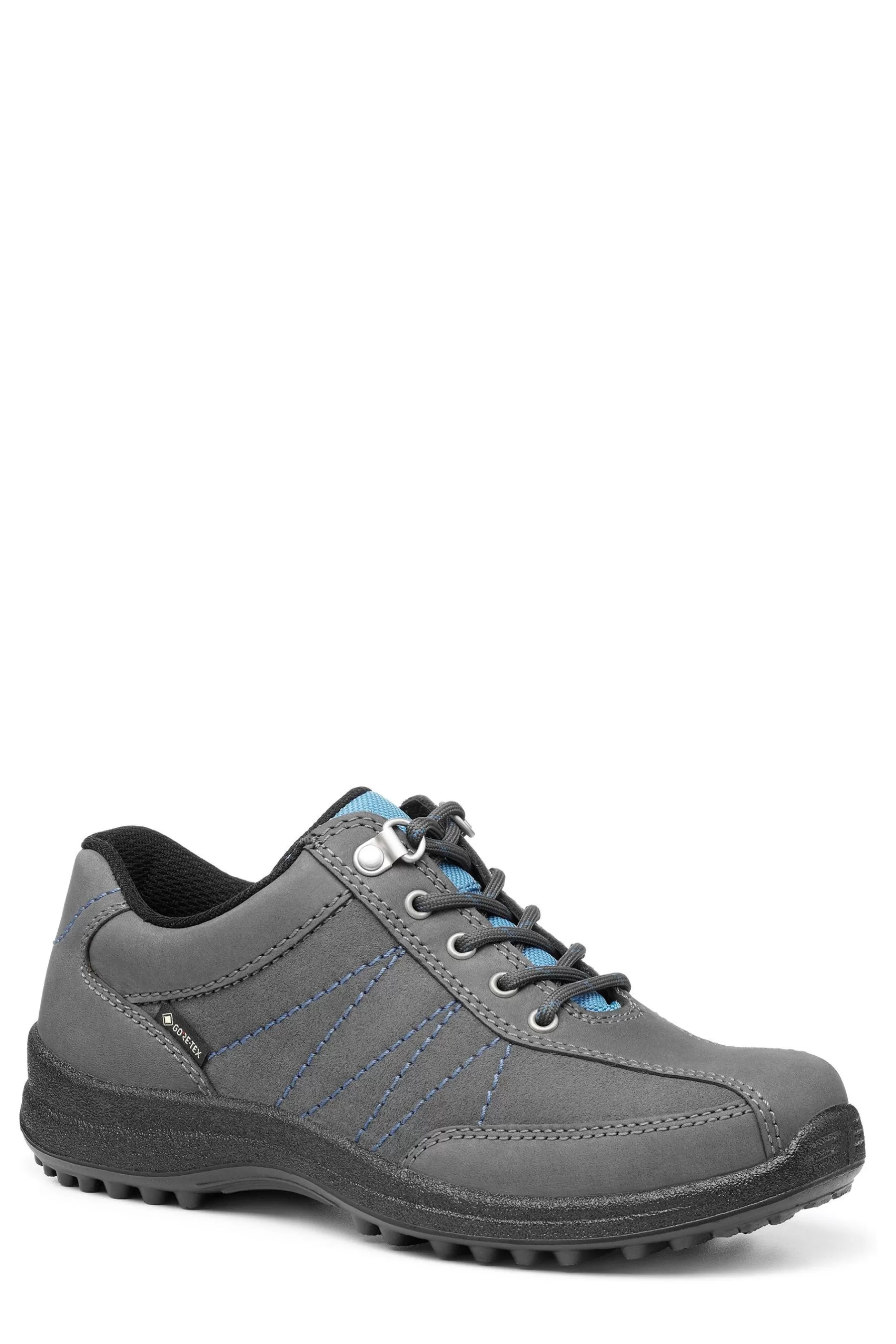 Hotter Flat- Mist Gtx Lace-Up Regular Fit Shoes Grey