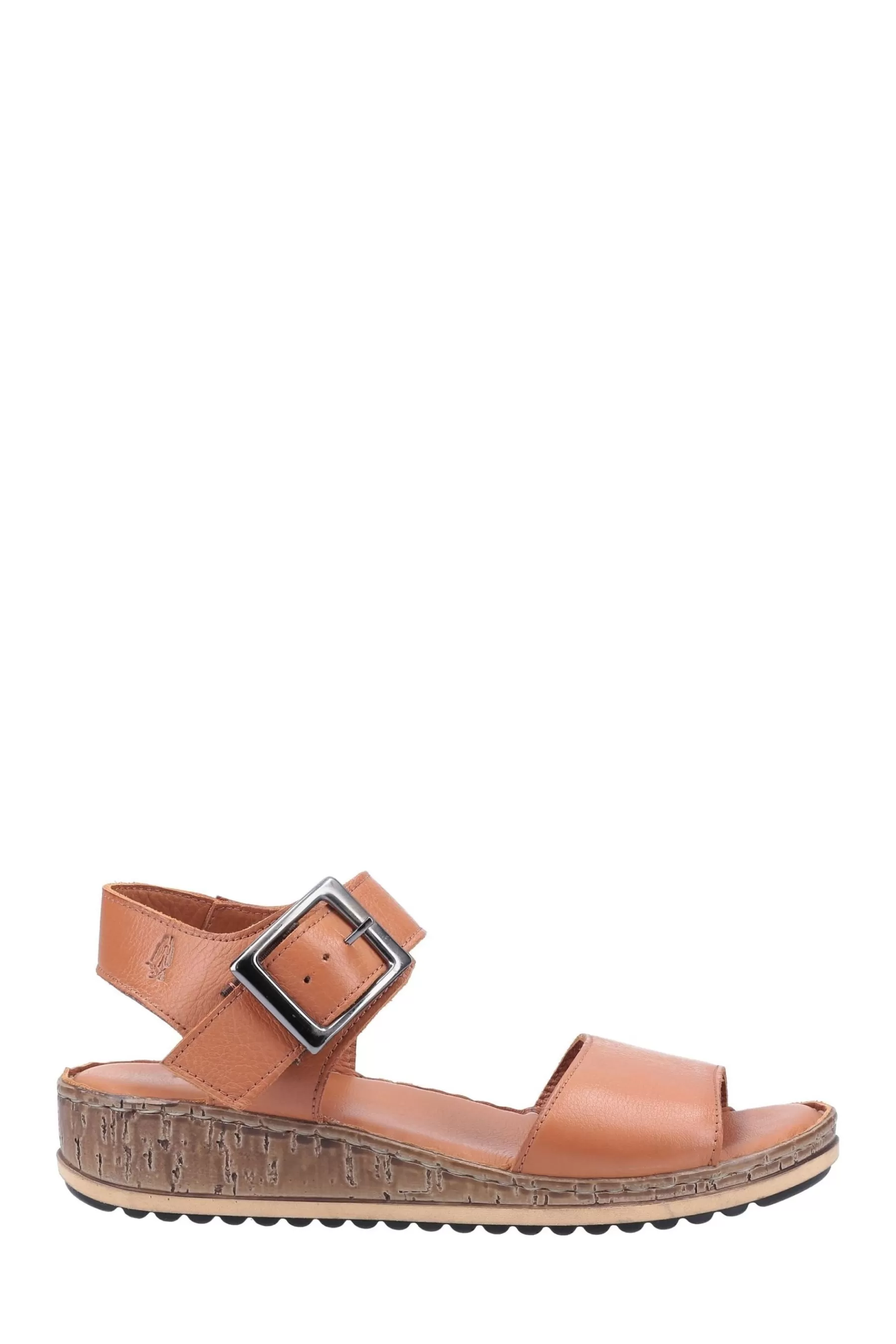 Hush Puppies Sandals- Ellie Heeled Sandals Brown