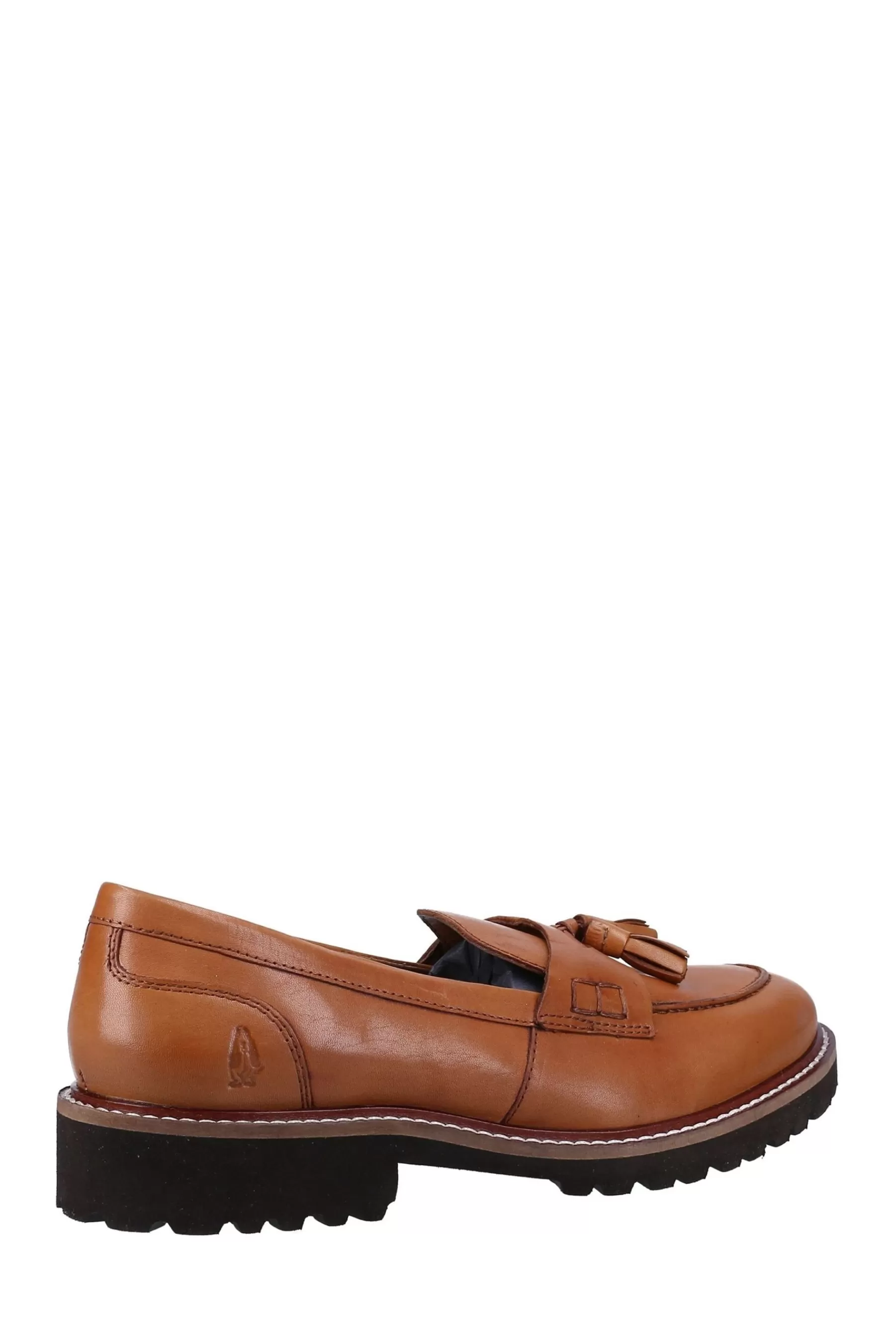 Hush Puppies Flat- Ginny Loafers Natural