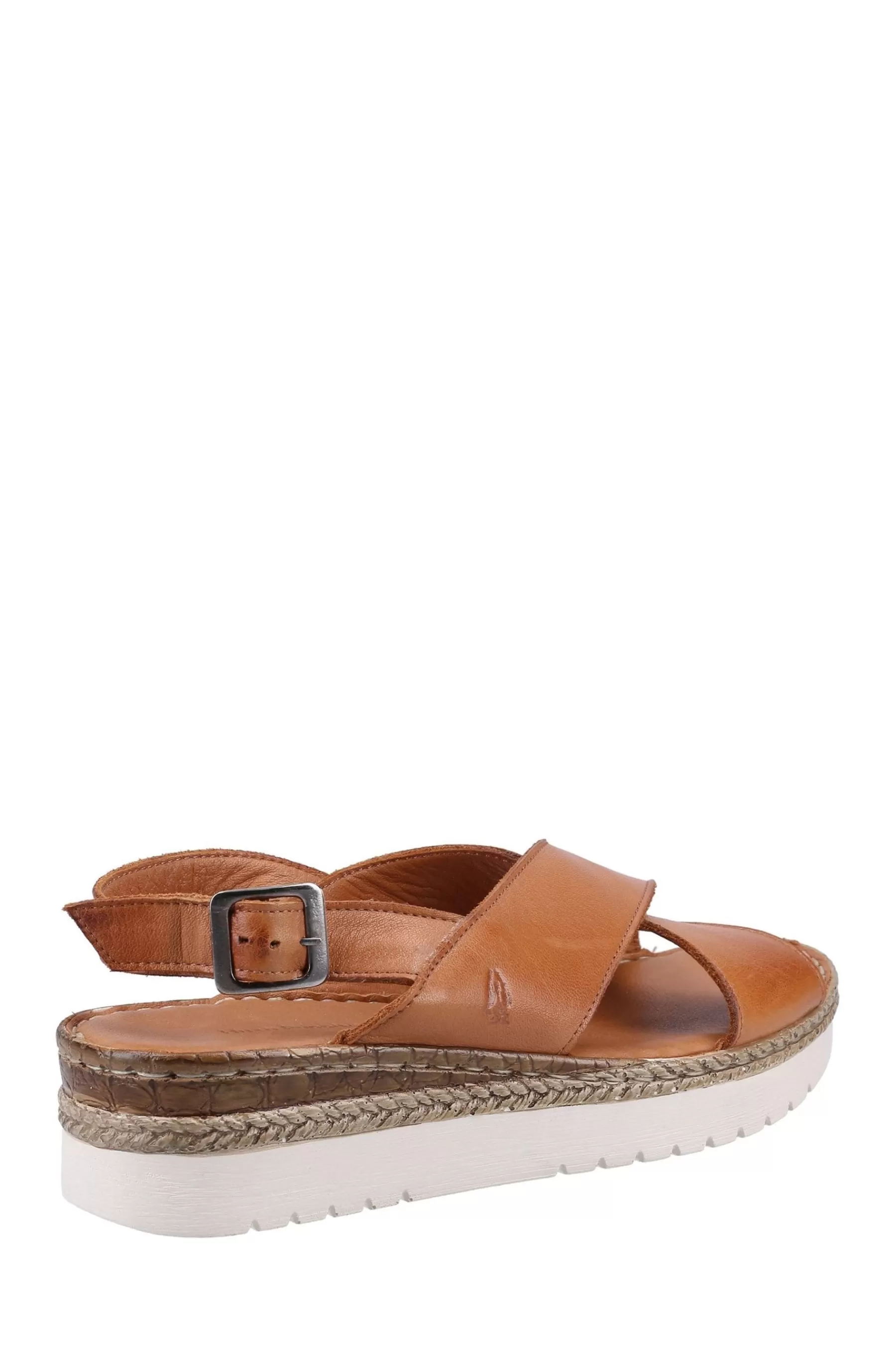 Hush Puppies Sandals- Gold Saphira Sandals Brown