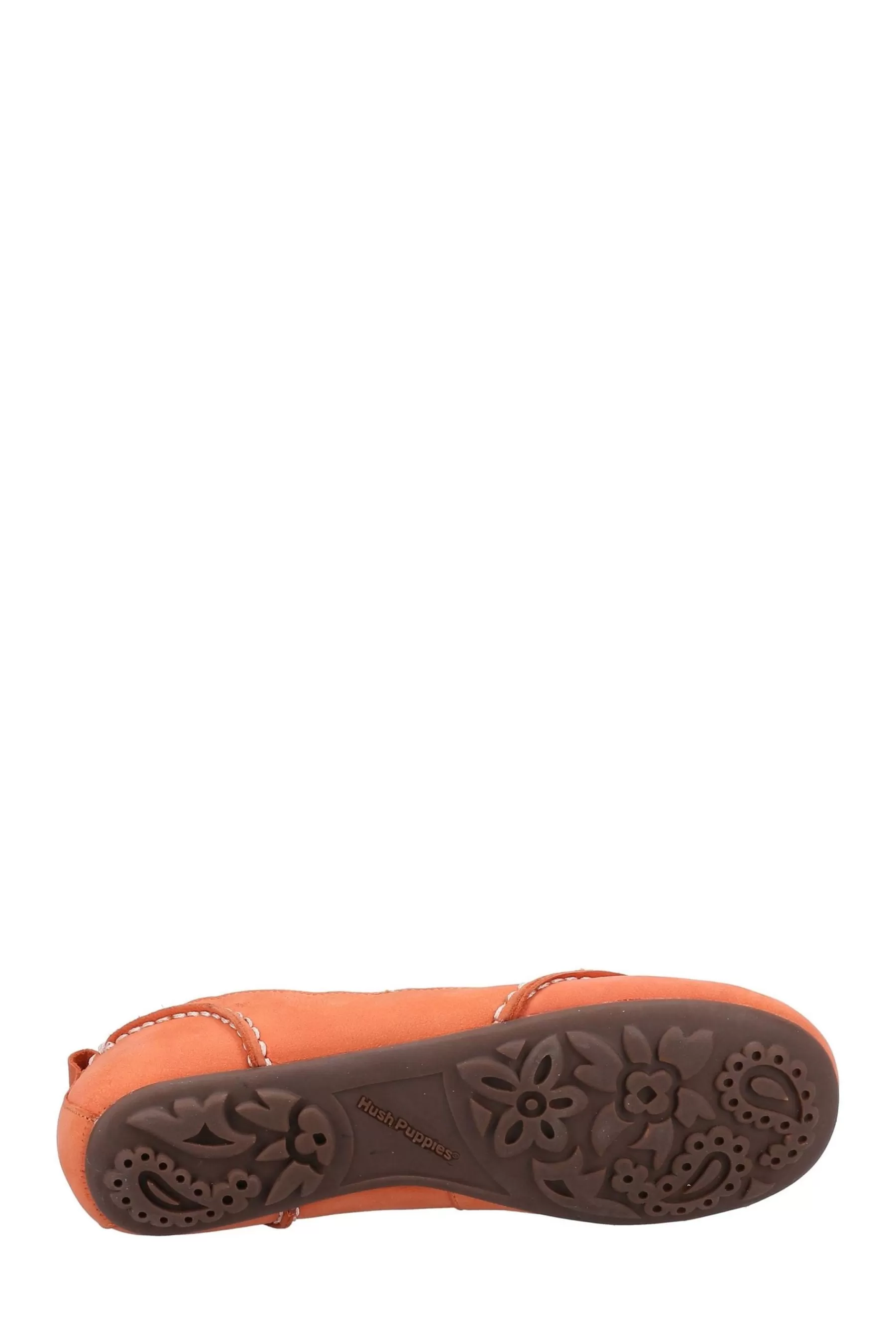 Hush Puppies Flat- Janessa Ballerina Shoes Orange