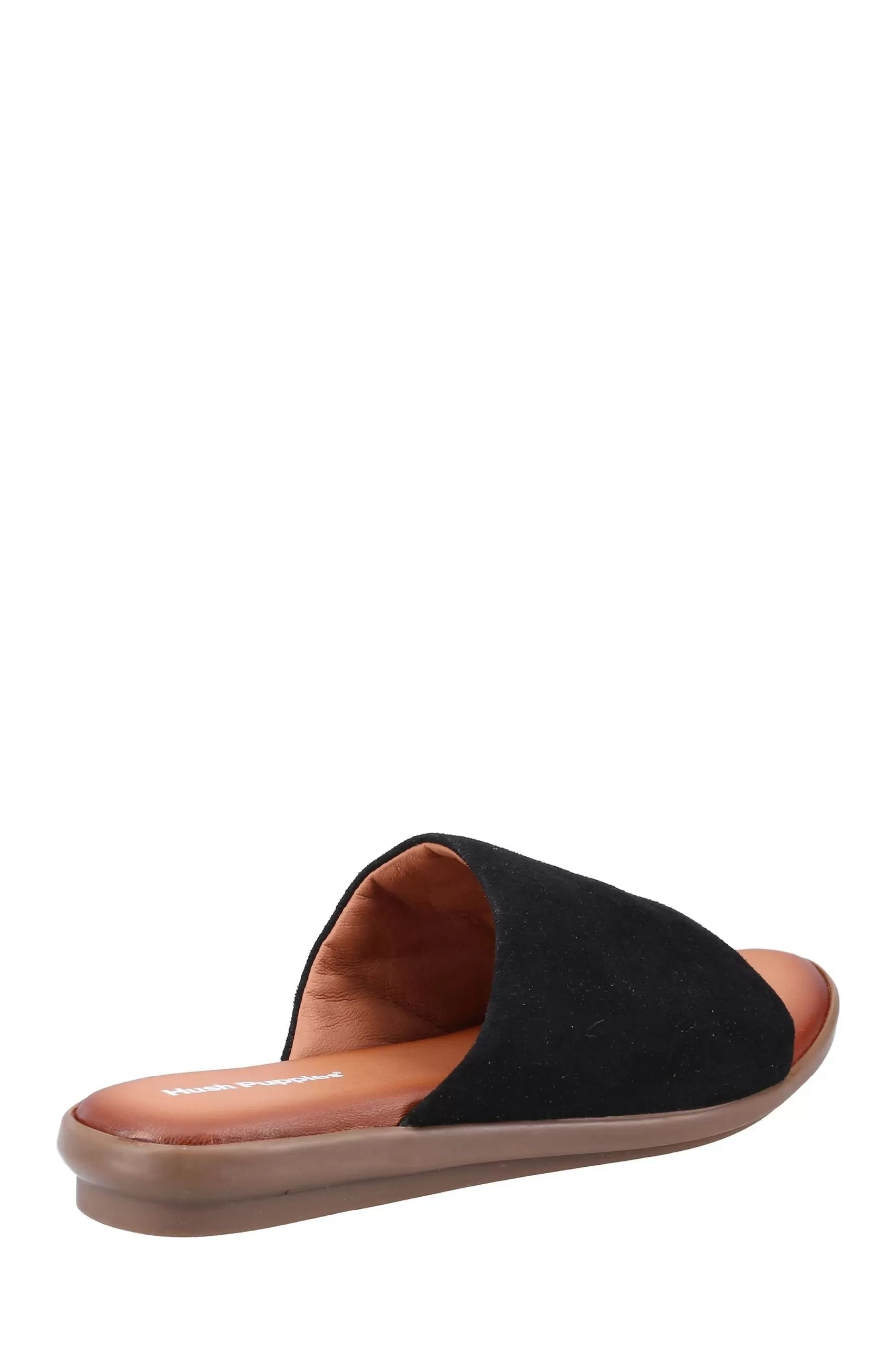 Hush Puppies Sandals- Krystal Mule Sandals Black