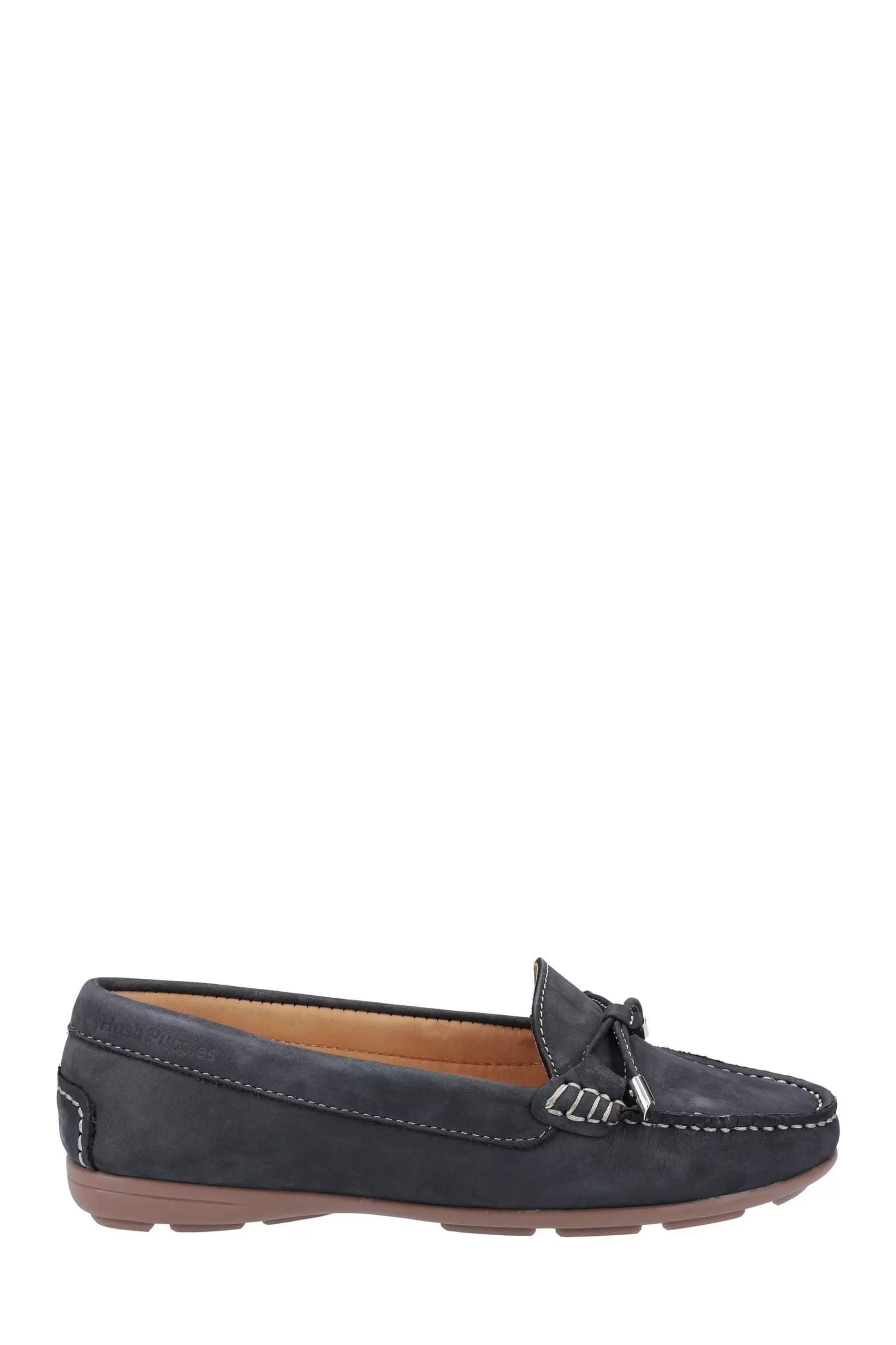 Hush Puppies Flat- Maggie Slip-On Toggle Shoes Navy