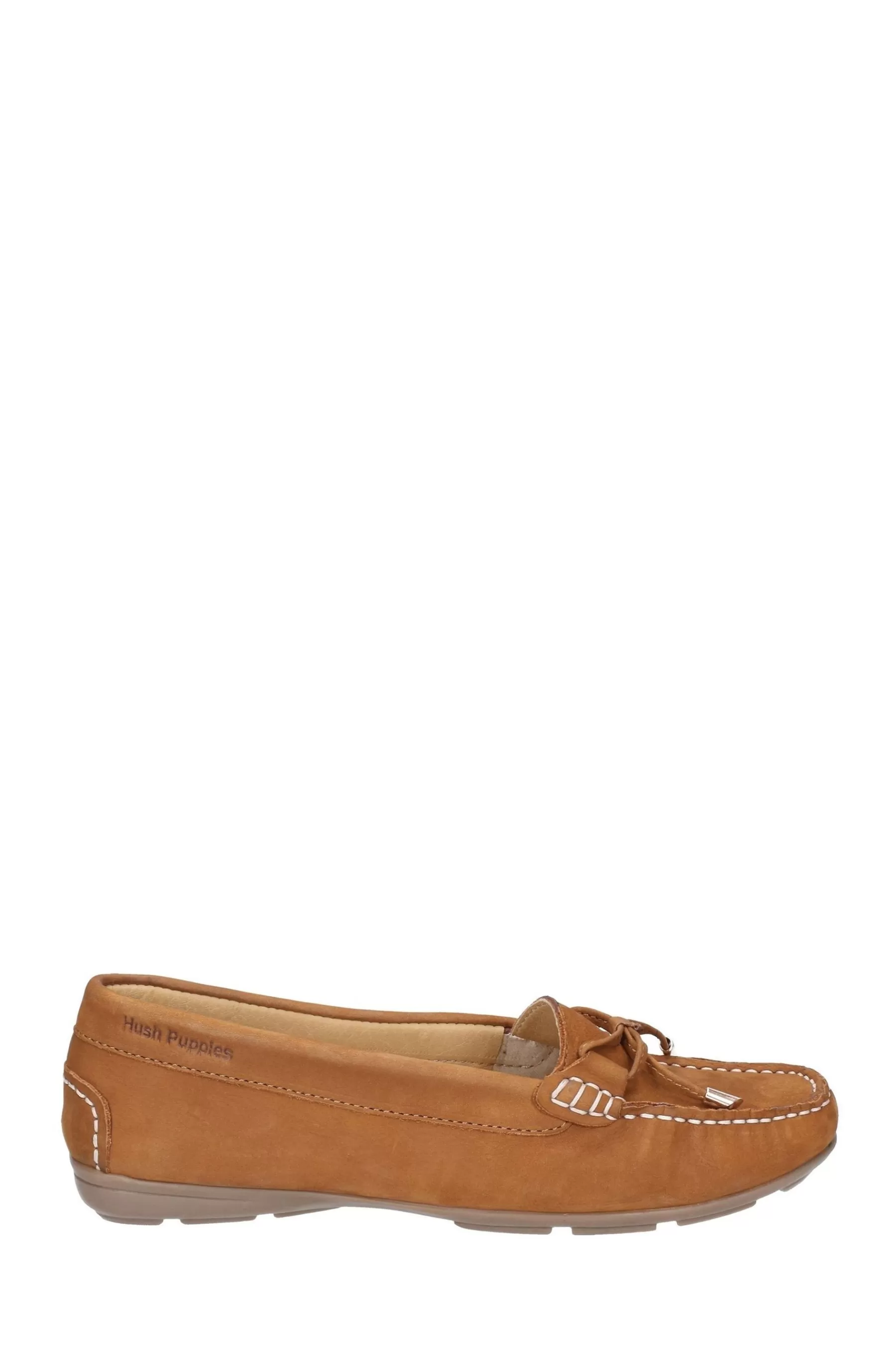 Hush Puppies Flat | Maggie Slip-On Toggle Shoes Tan