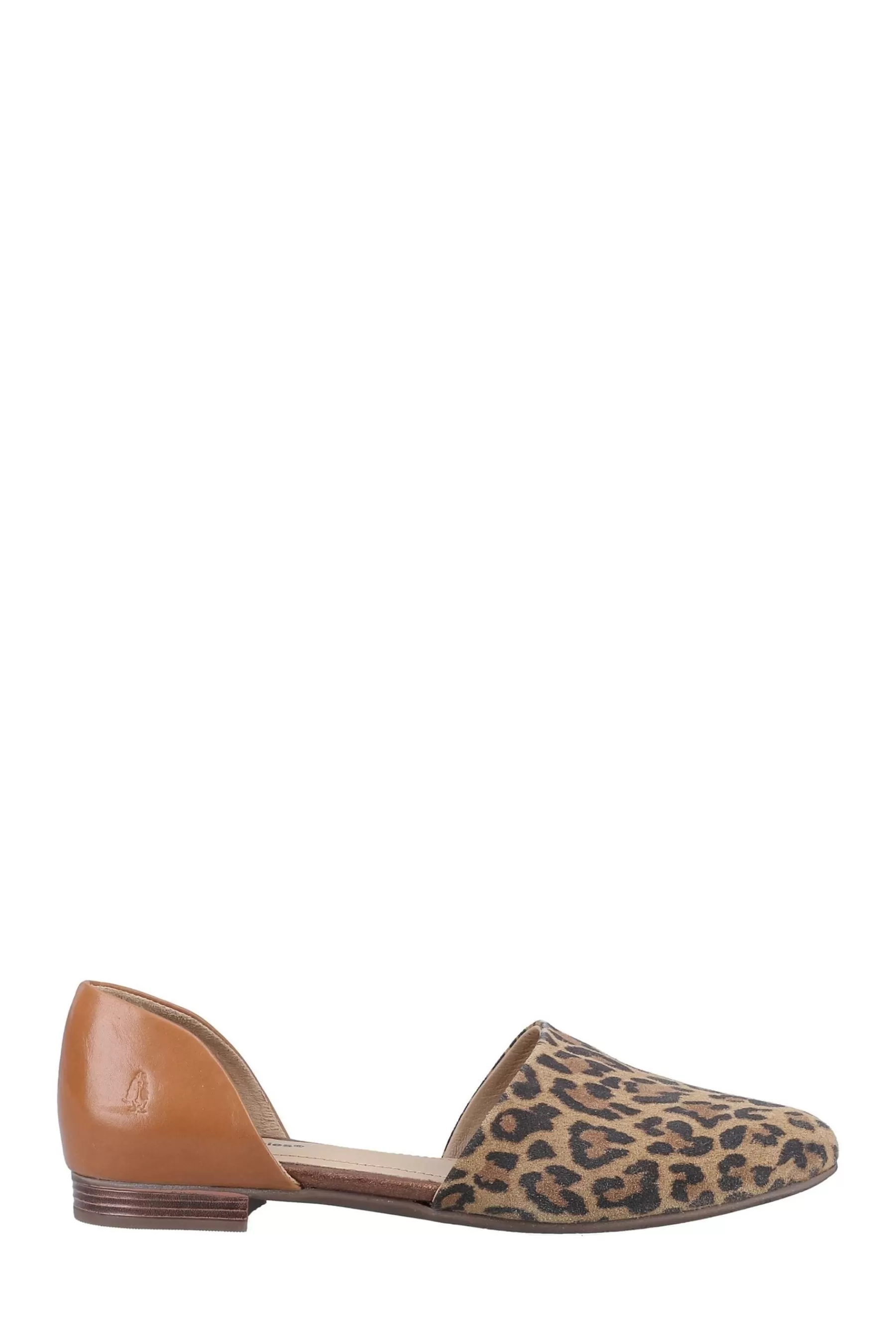 Hush Puppies Flat- Makeda D'Orsay Flat Shoes Animal