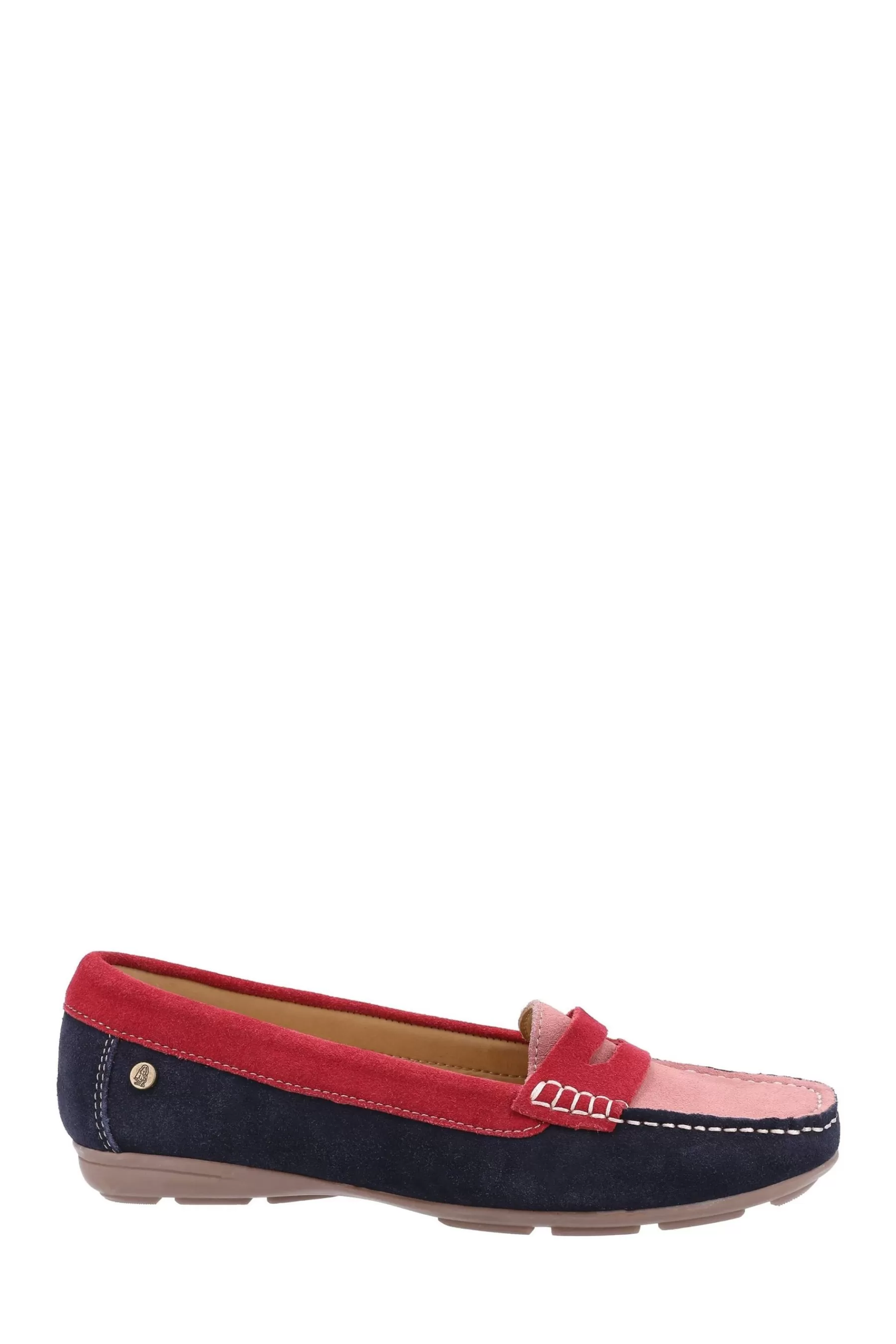 Hush Puppies Flat- Margot Multi Loafers Red