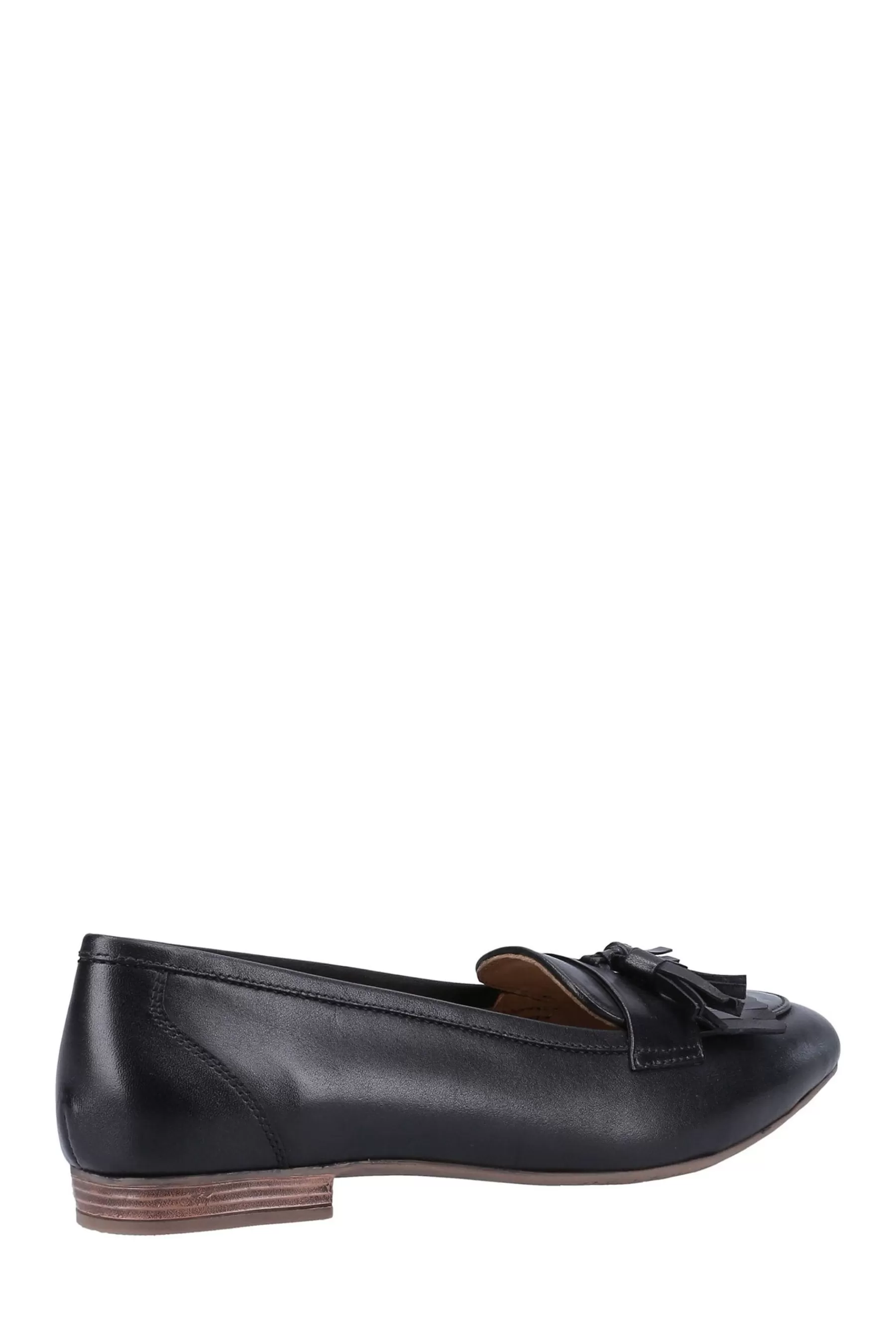 Hush Puppies Flat | Marissa Brown Tassel Loafers Black