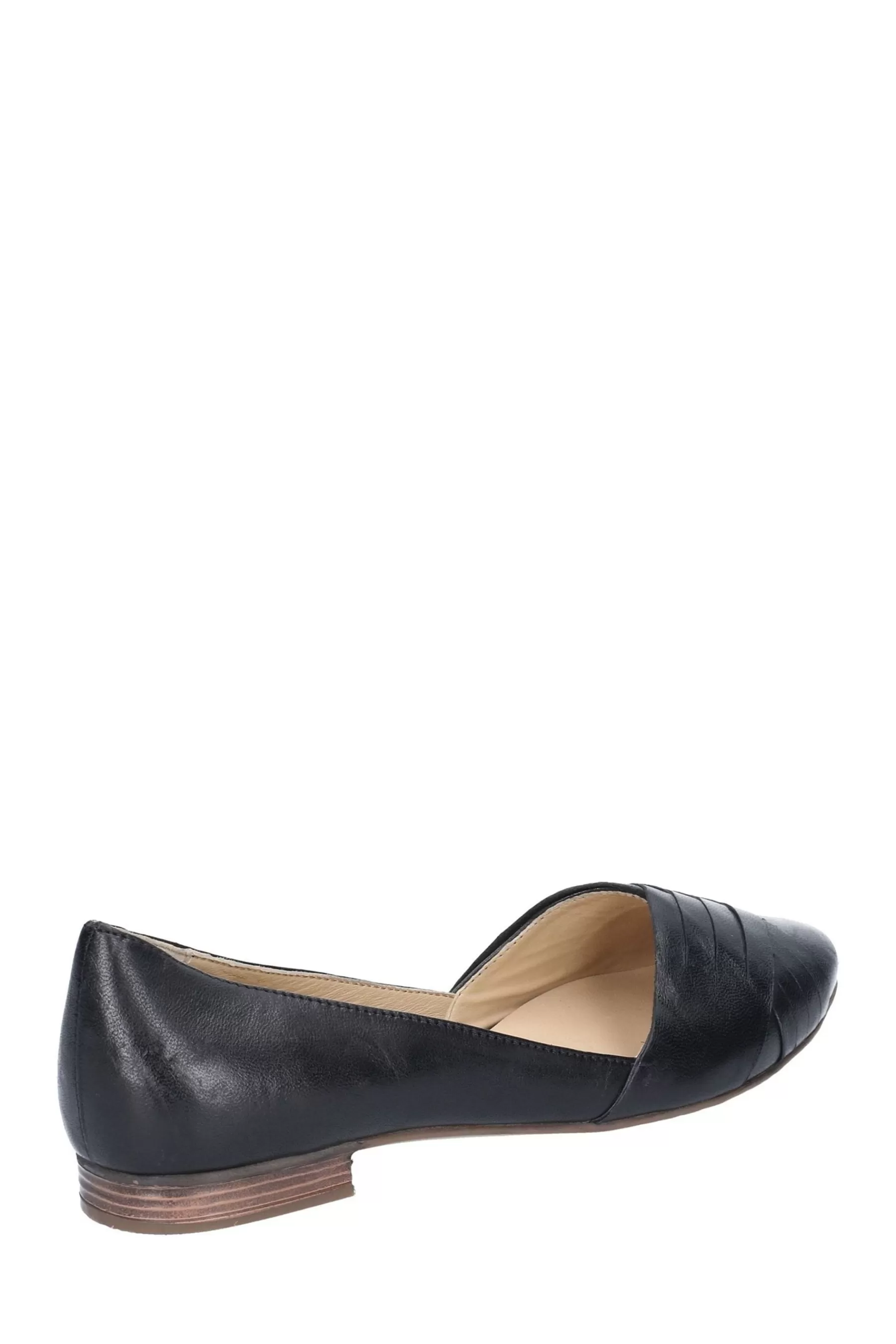 Hush Puppies Flat- Marley Ballerina Slip-On Shoes Black