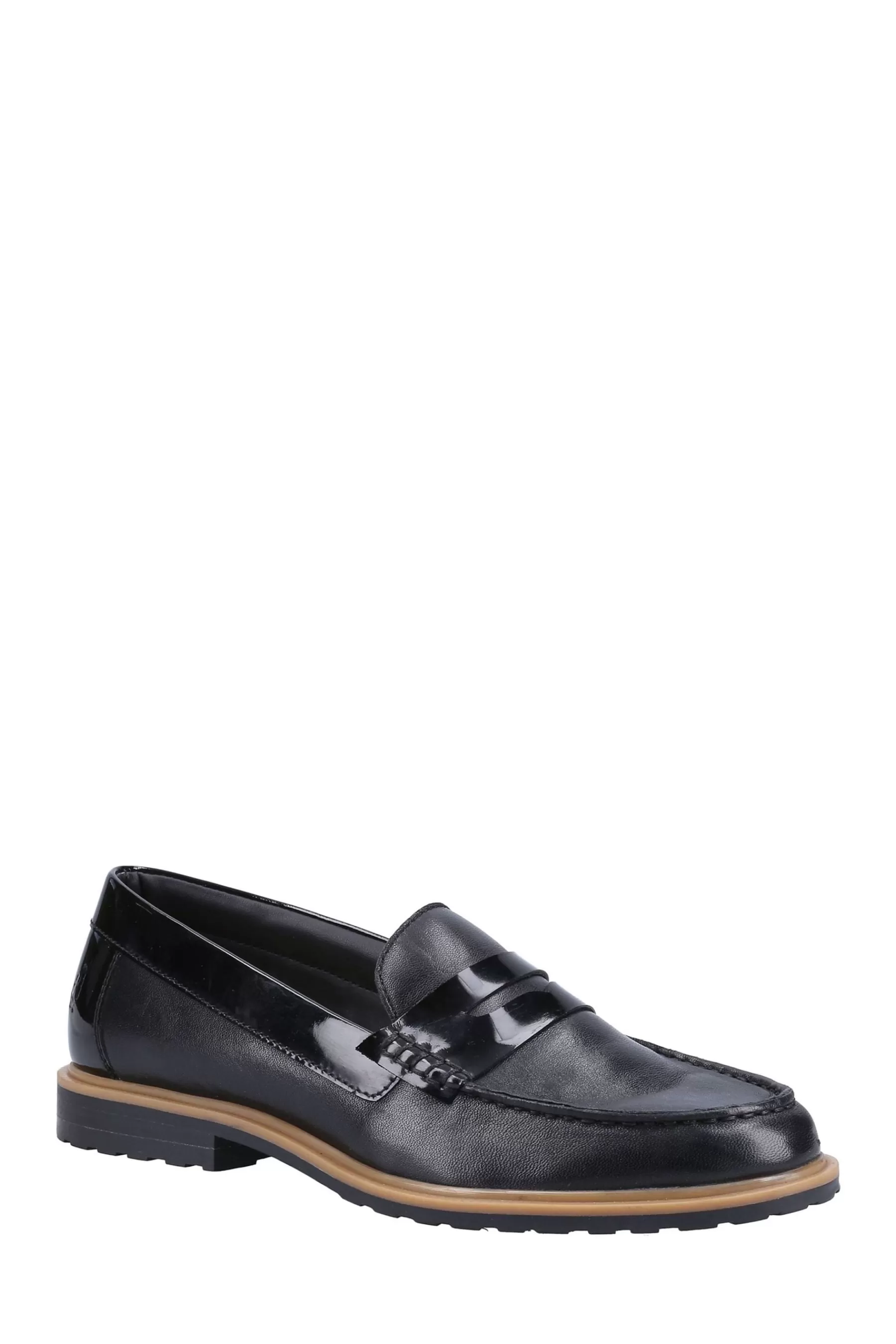 Hush Puppies Flat- Verity Slip-On Shoes Black