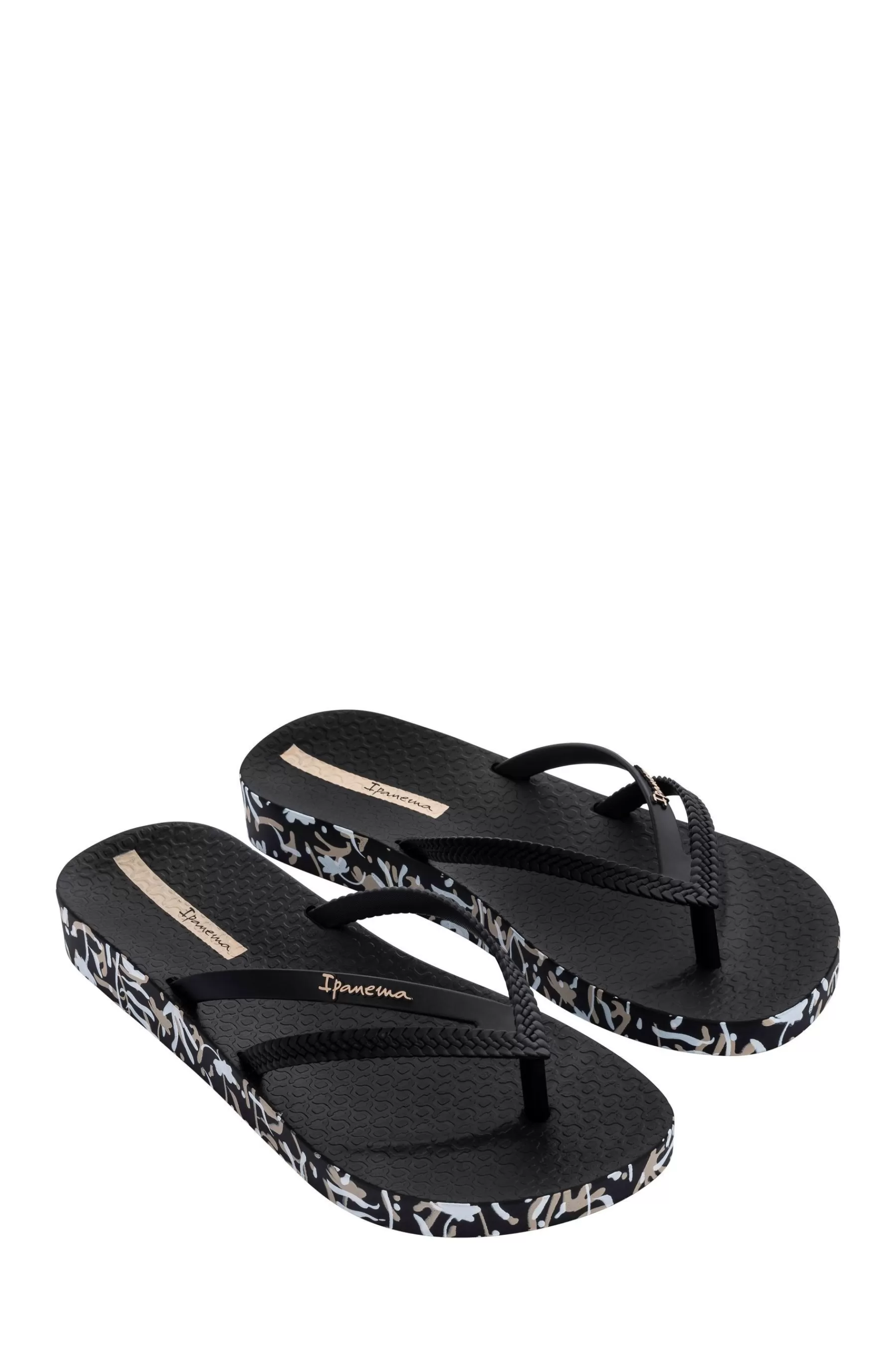 Ipanema Sandals | Bossa Soft Print Sandals Black