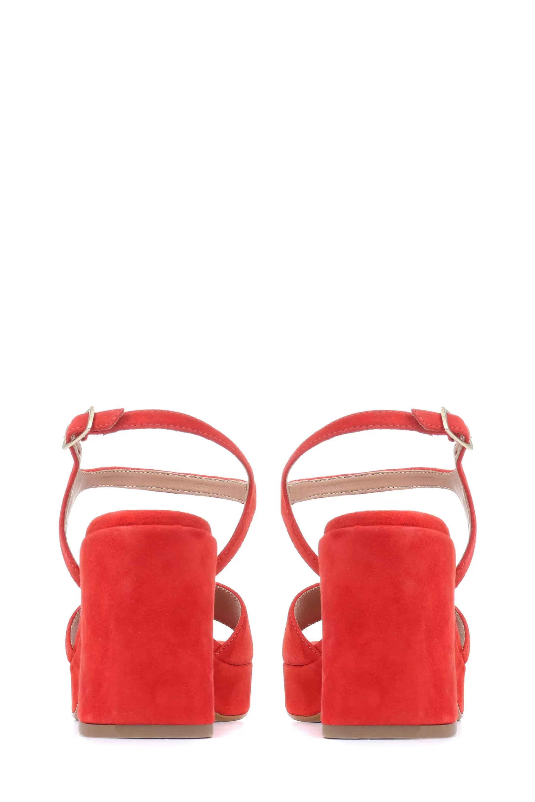 Jones Bootmaker Sandals | Giuseppa Platform Sandals Red