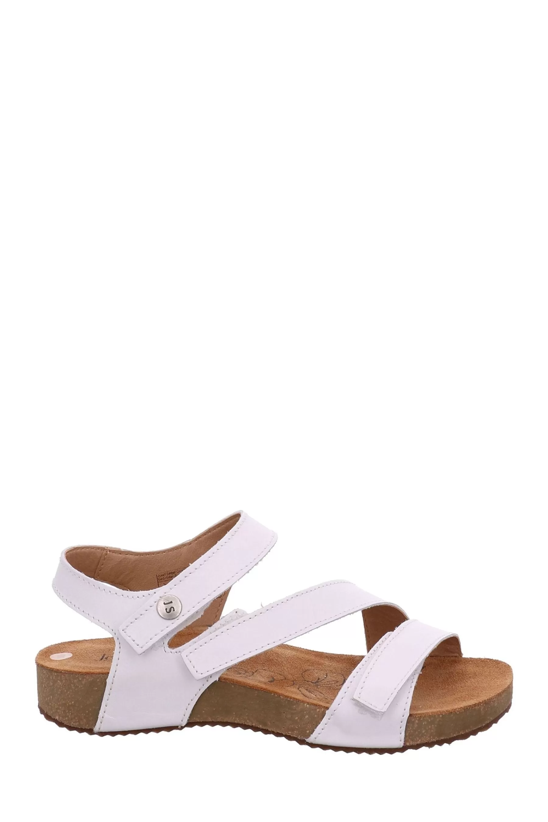 Josef Seibel Sandals | Brown Tonga 25 Triple Strap Sandals White