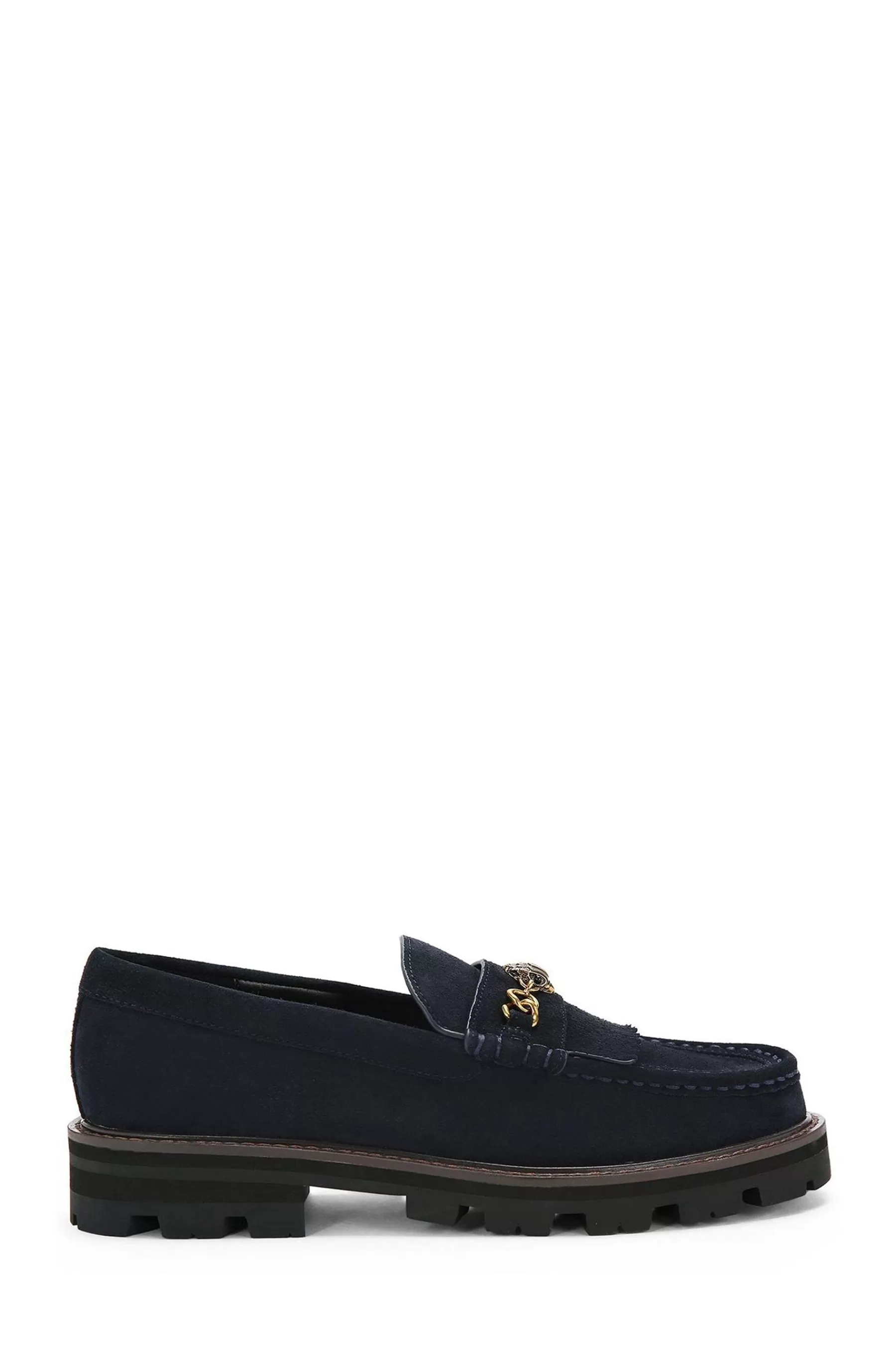 Kurt Geiger London Flat- Carnaby Chunky Loafers Blue